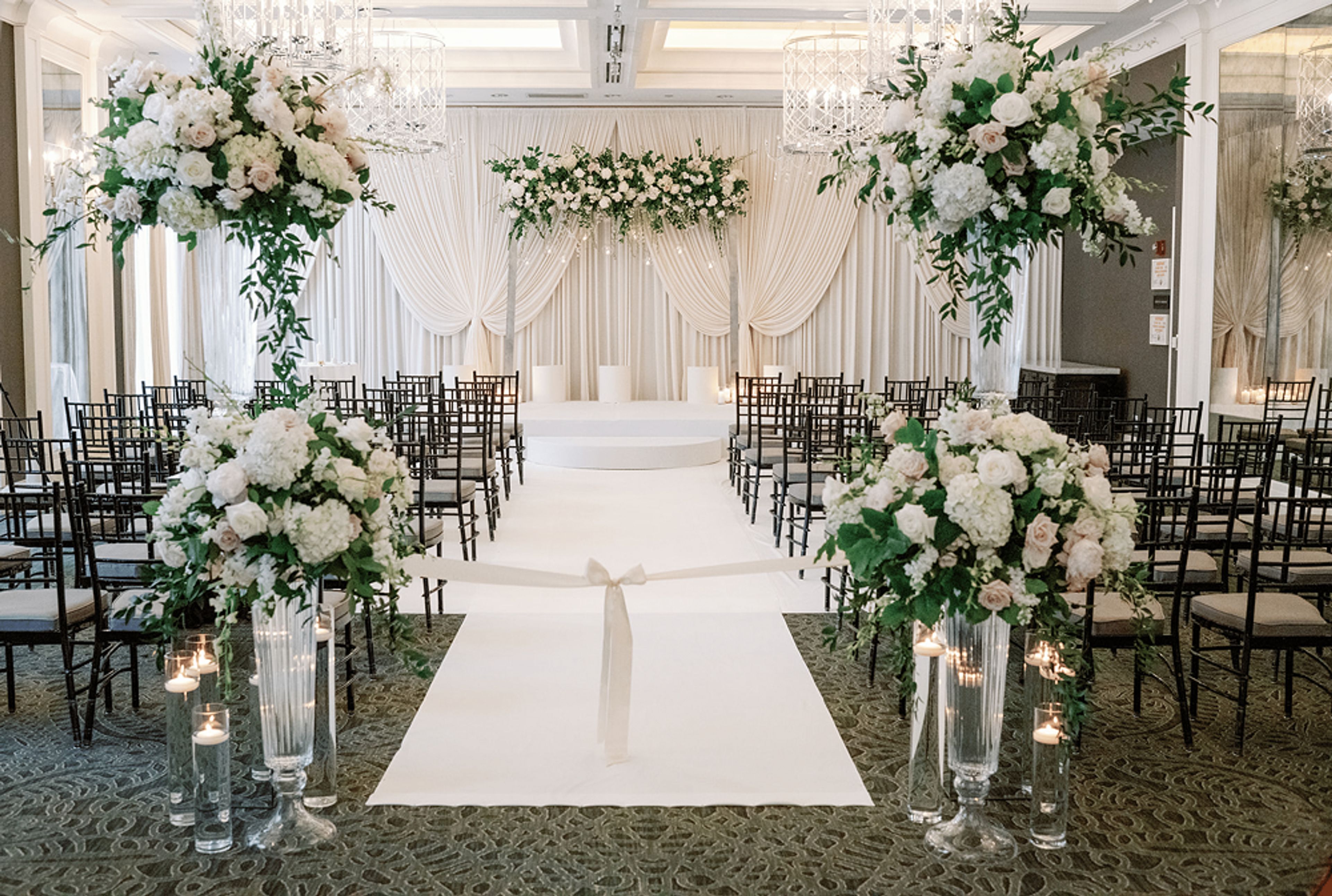 Sinclair Ballroom, an event space at Waldorf Astoria Chicago Hotel