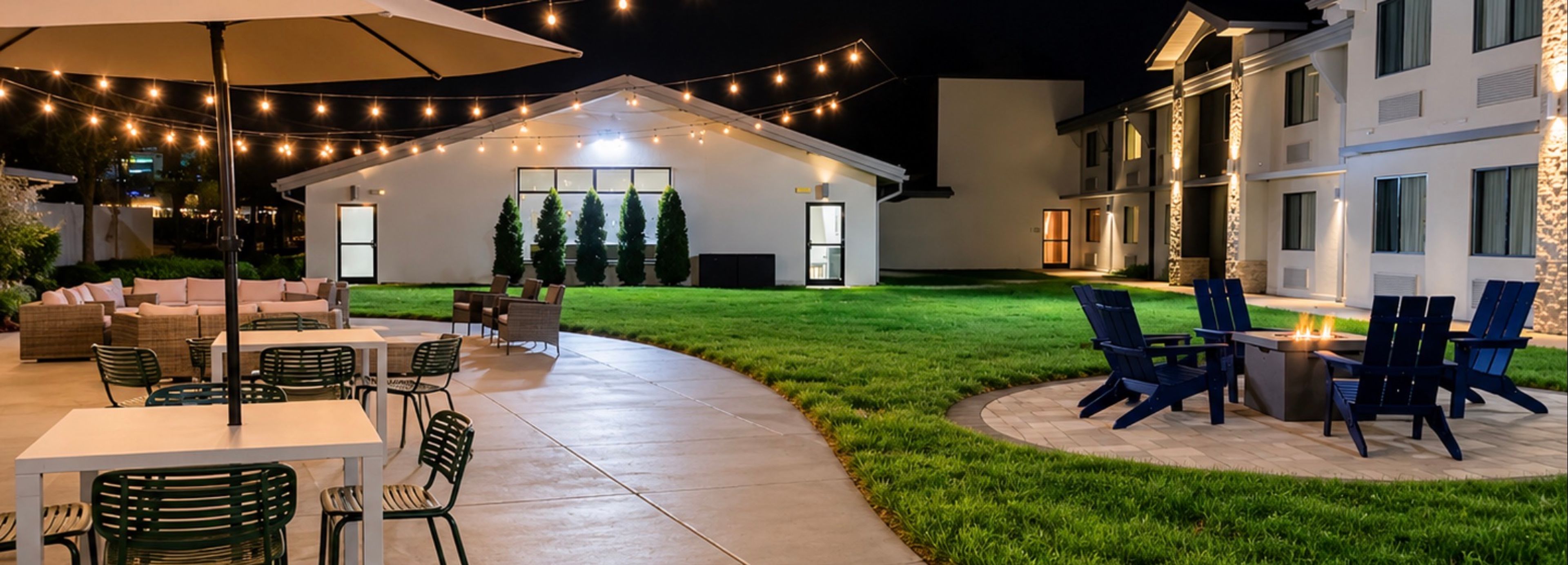 The Courtyard, an event space at Veranda