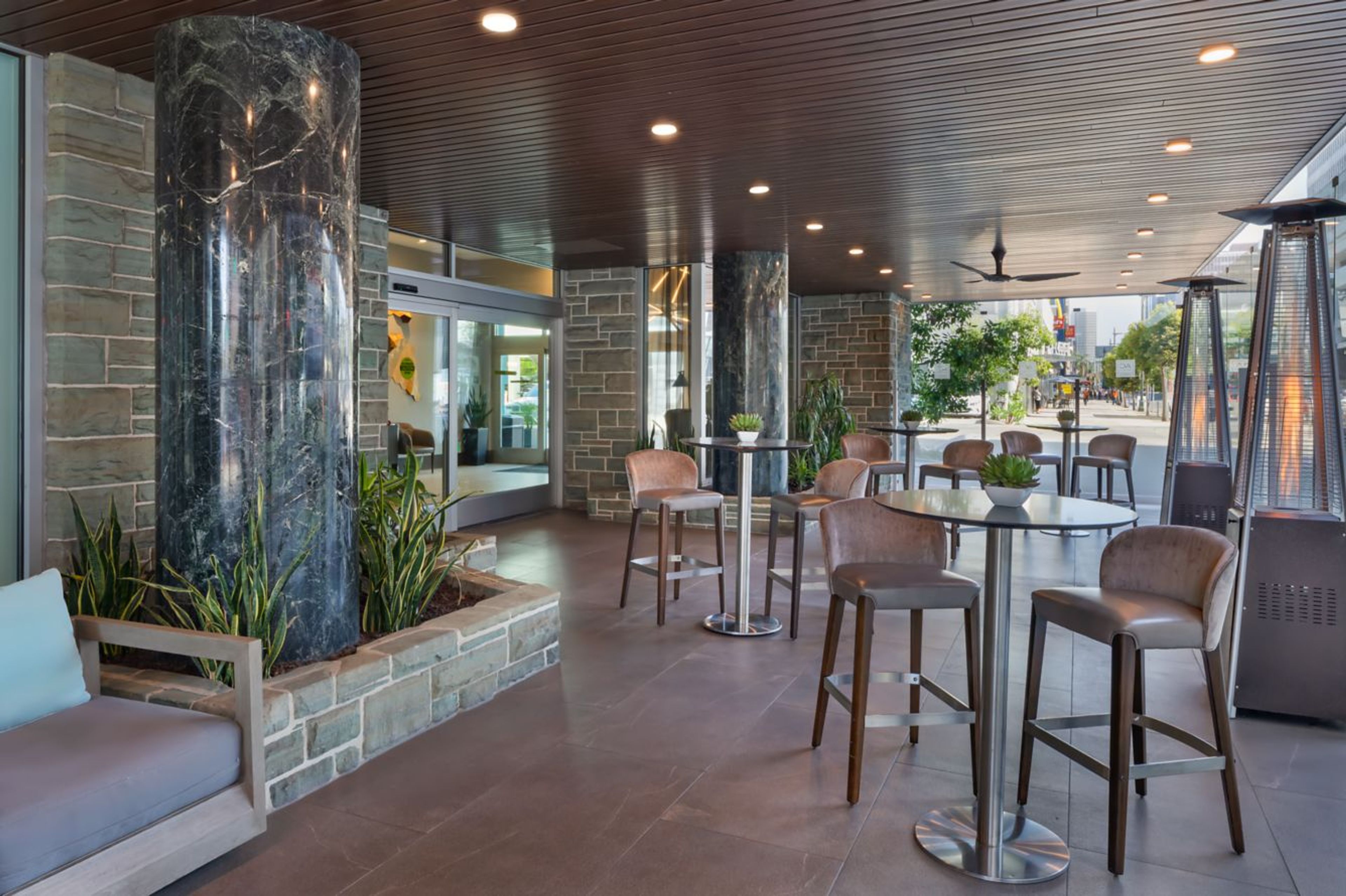 Valencia Patio, an event space at AC Hotel Beverly Hills/West Hollywood