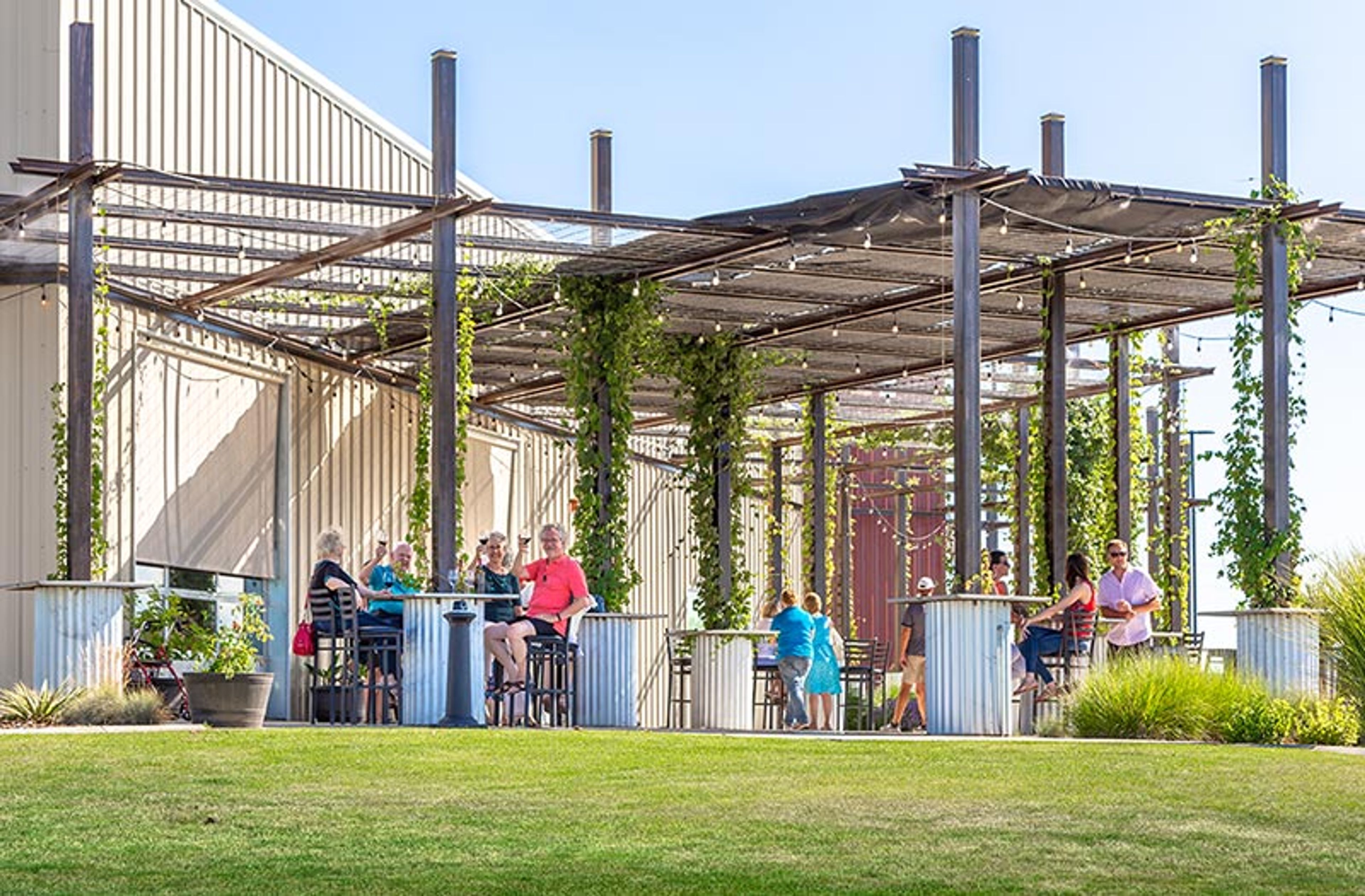 Patio, an event space at Lindsay Creek Vineyards