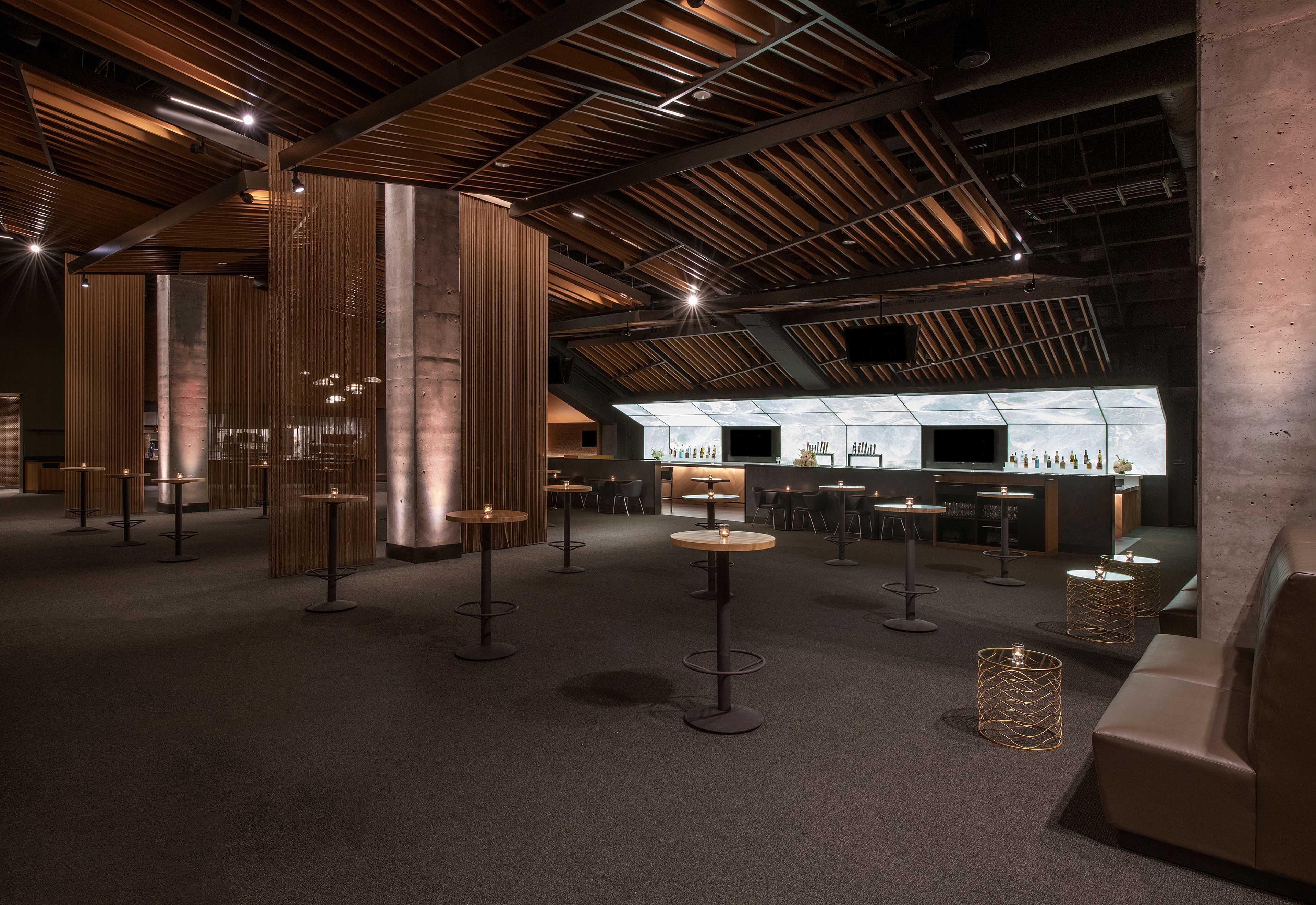 Lexus Courtside Club, an event space at Target Center