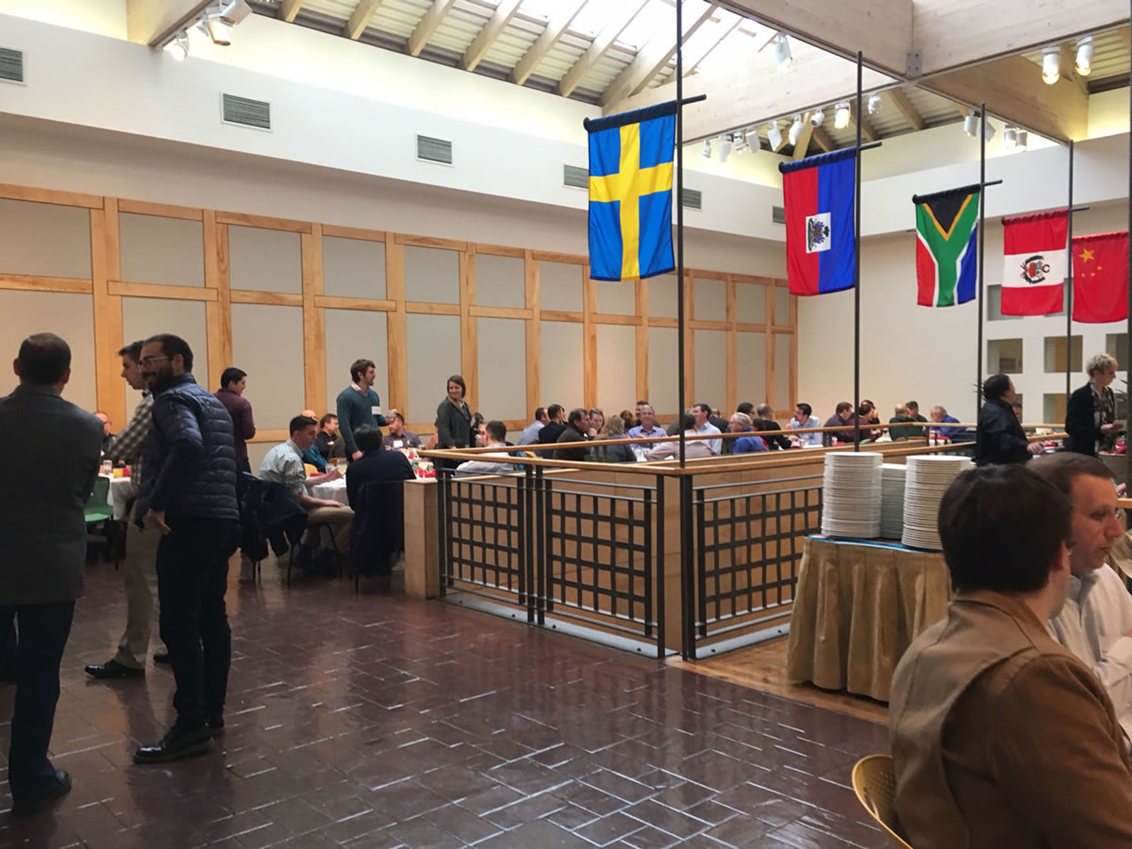 Atrium, an event space at Museum of International Folk Art