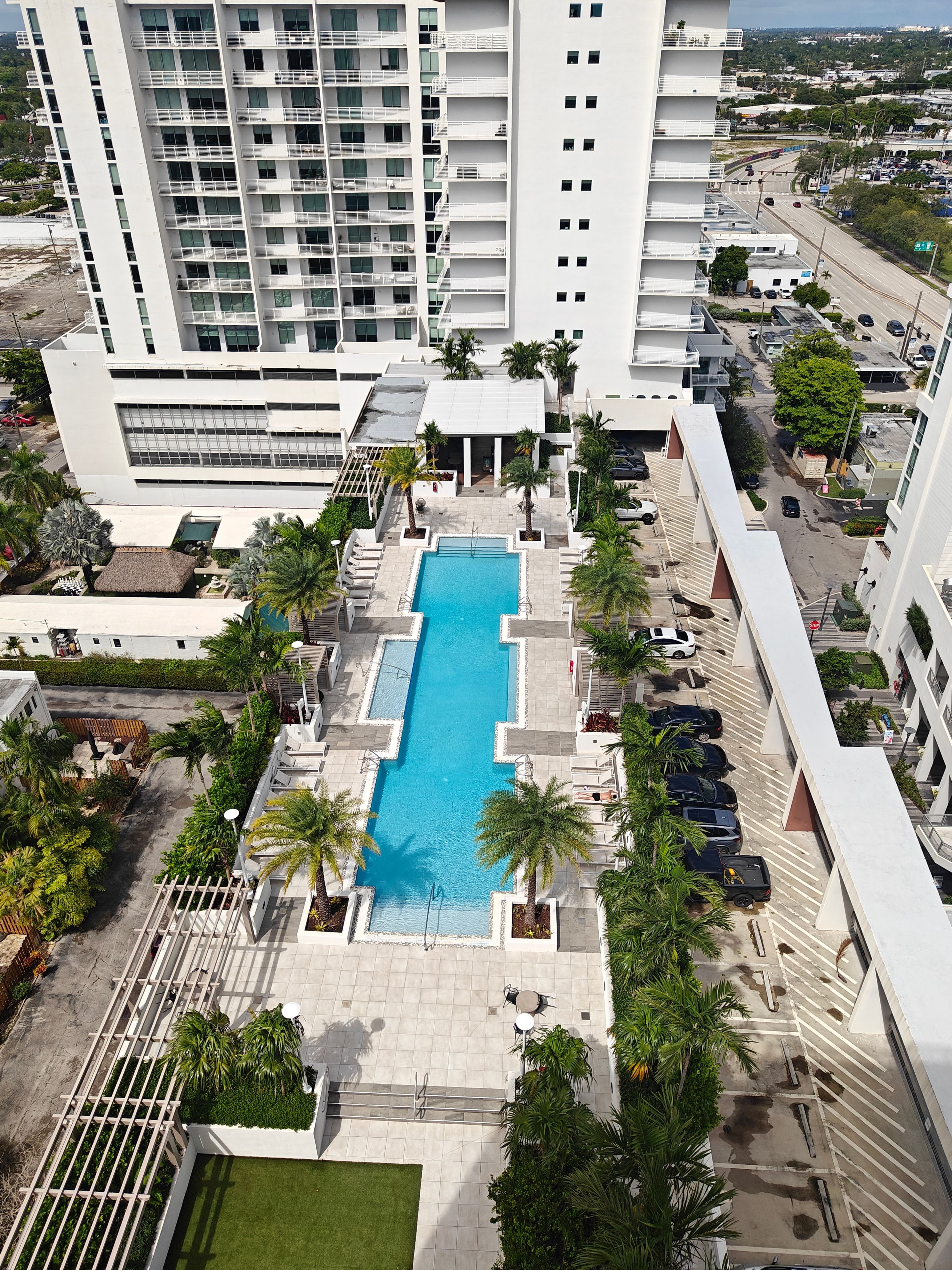 Poolside Perfection & Qubit Lounge, an event space at Quantum At Flagler Village