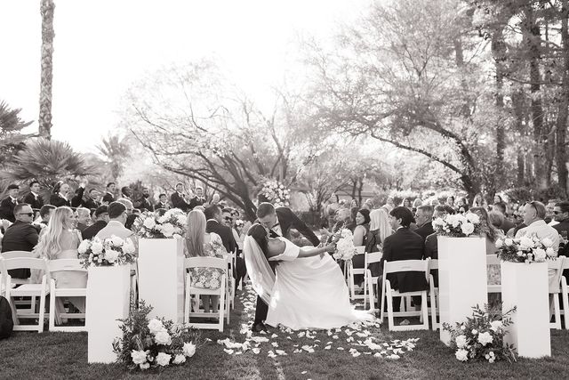 Featured photo from This Garden Wedding at JW Marriott Las Vegas Was a Celebration of Classic Elegance