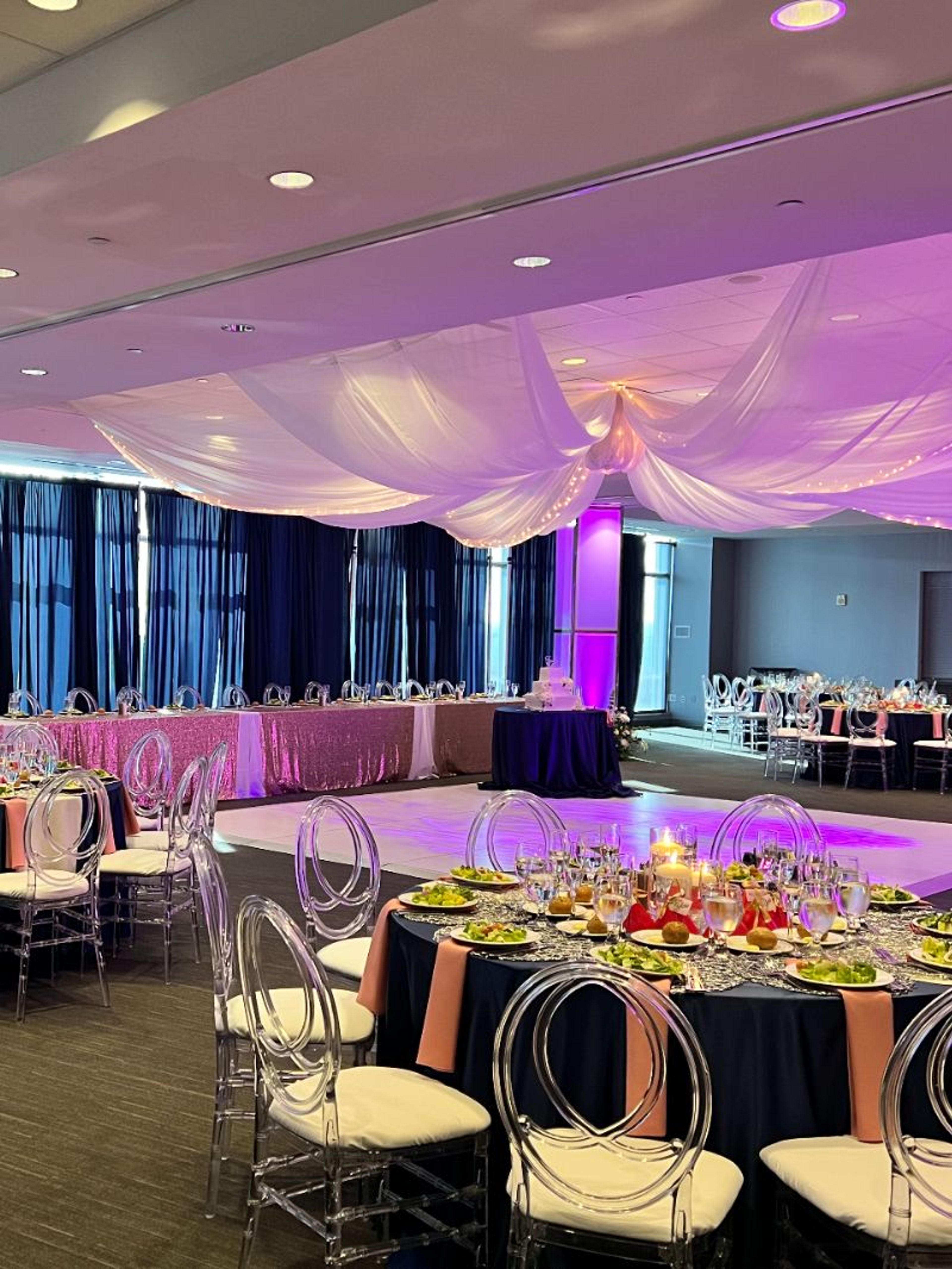 Riviera Ballroom, an event space at Lago Custom Events at Aloft Cleveland Downtown