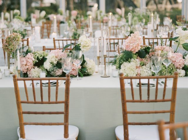 Featured photo from Celebrate This Romantic Wedding Featuring Soft Pink Hydrangeas and Lush Greenery in Charleston, SC