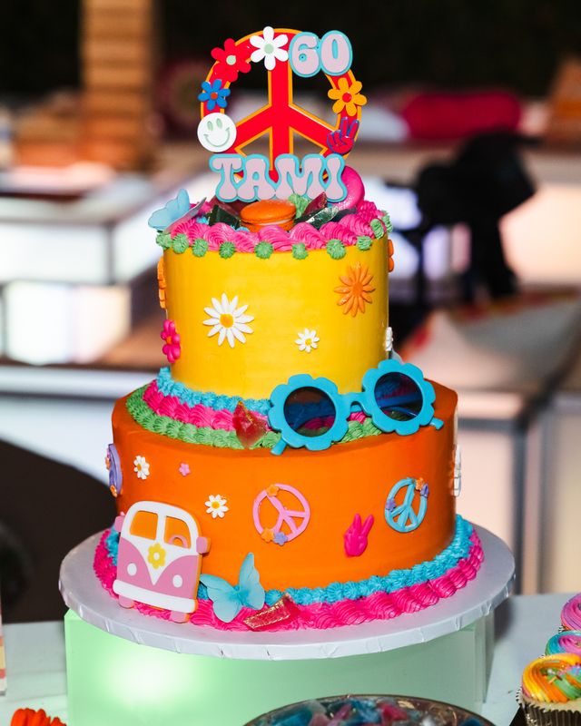 Featured photo from A Groovy Full color Rainbow Birthday