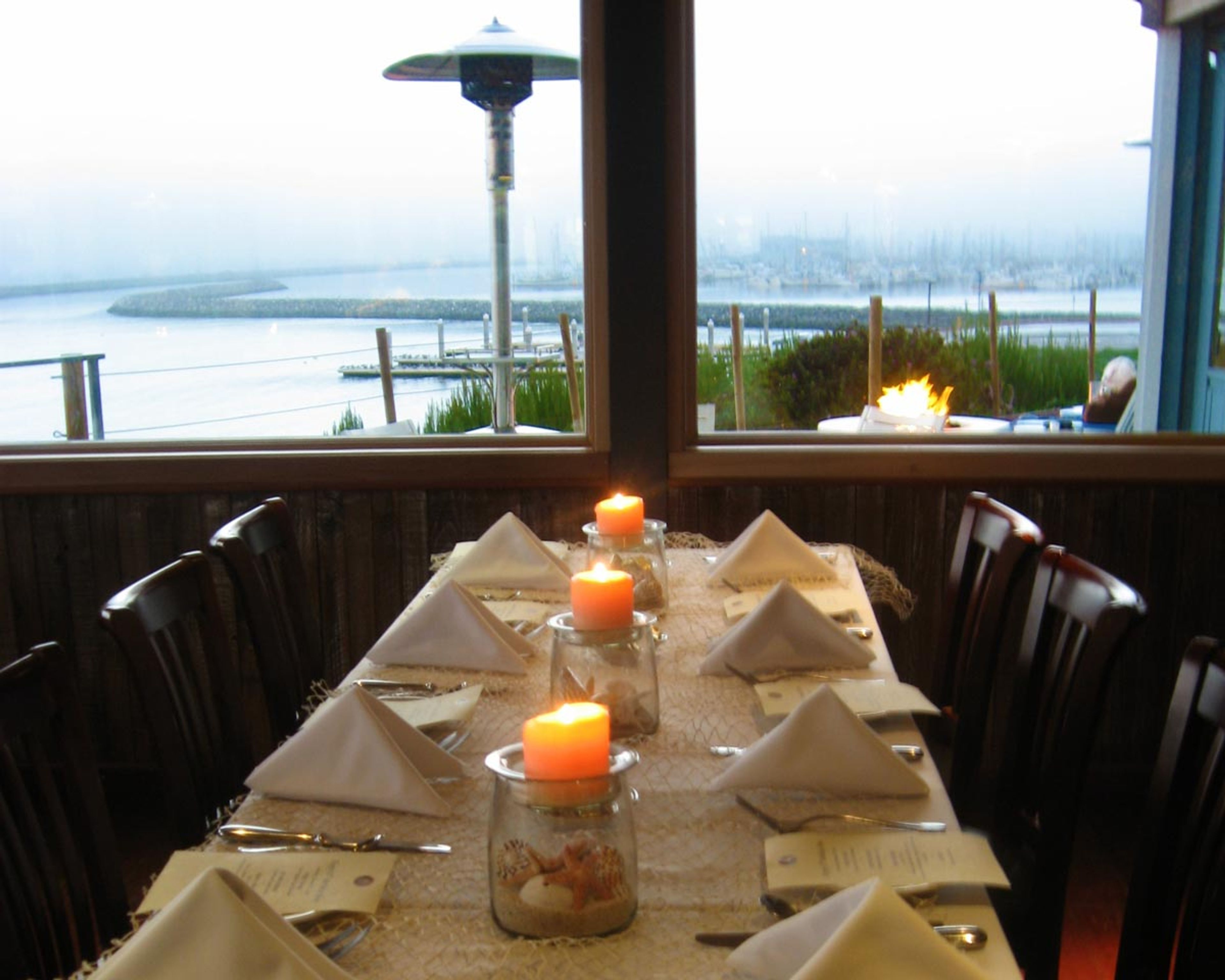 Mavericks Room, an event space at Sam's Chowder House Half Moon Bay