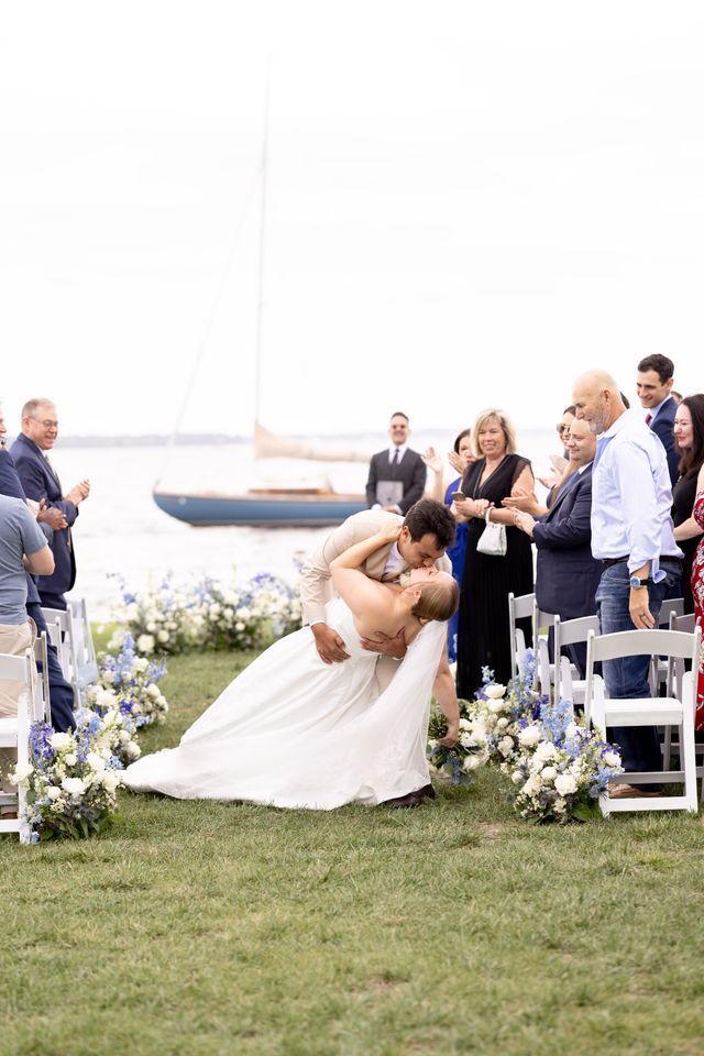 Featured photo from Alexandra & Claude’s Elegant Waterfront Wedding at the Inn at Perry Cabin