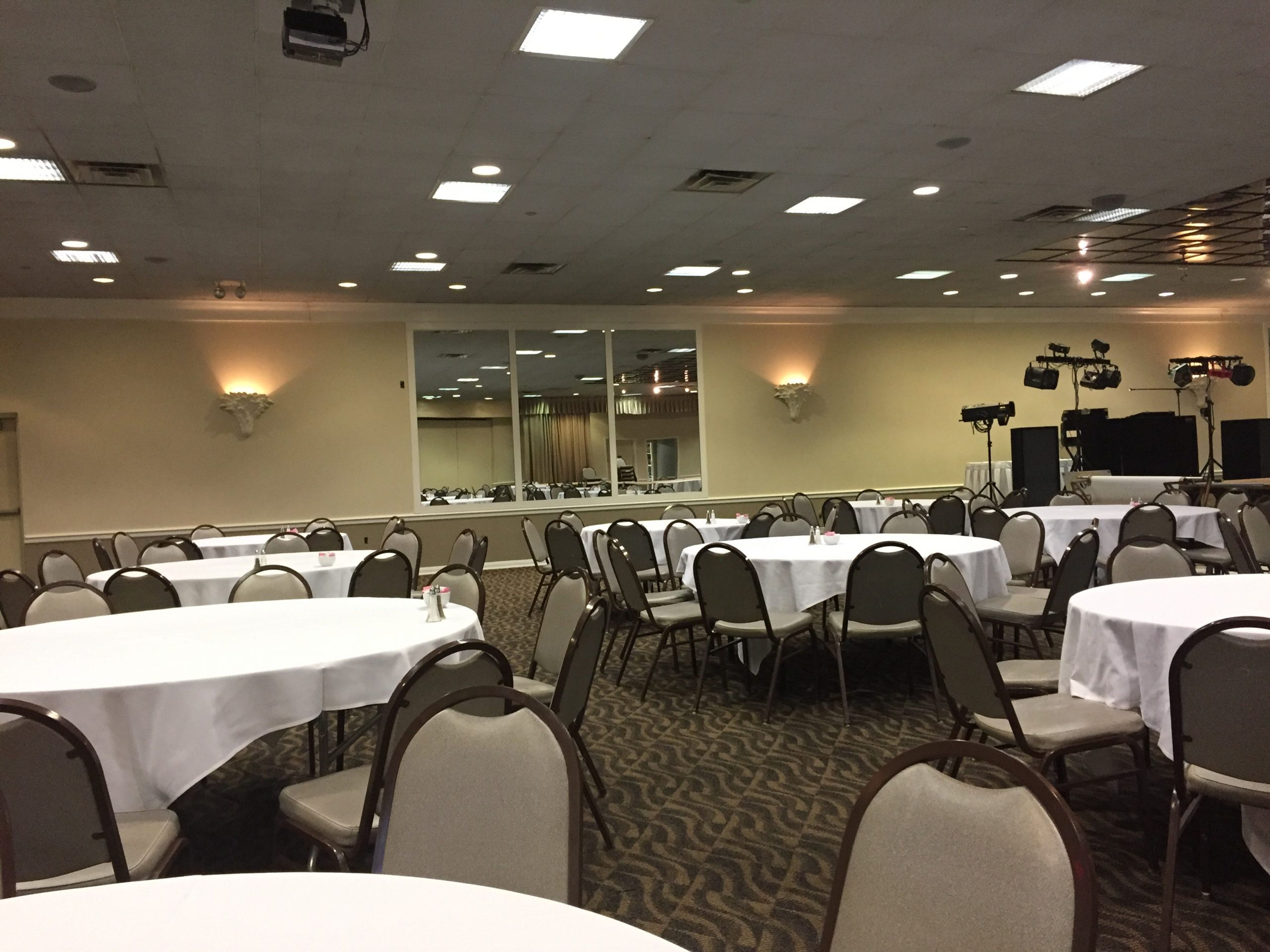 Starlight Room, an event space at The Banquet Center at St. Noel