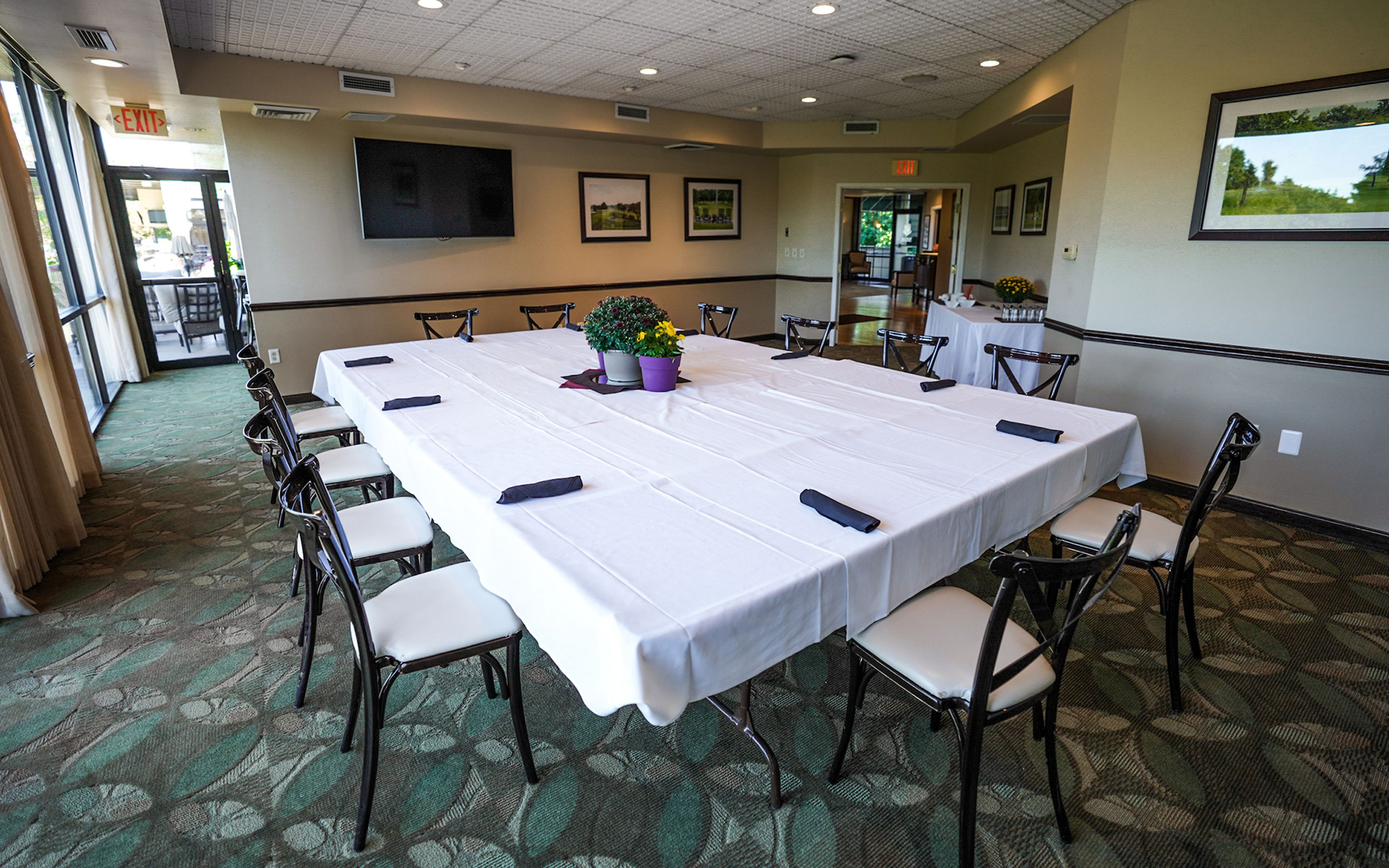 Boardroom, an event space at Silver Lake Country Club
