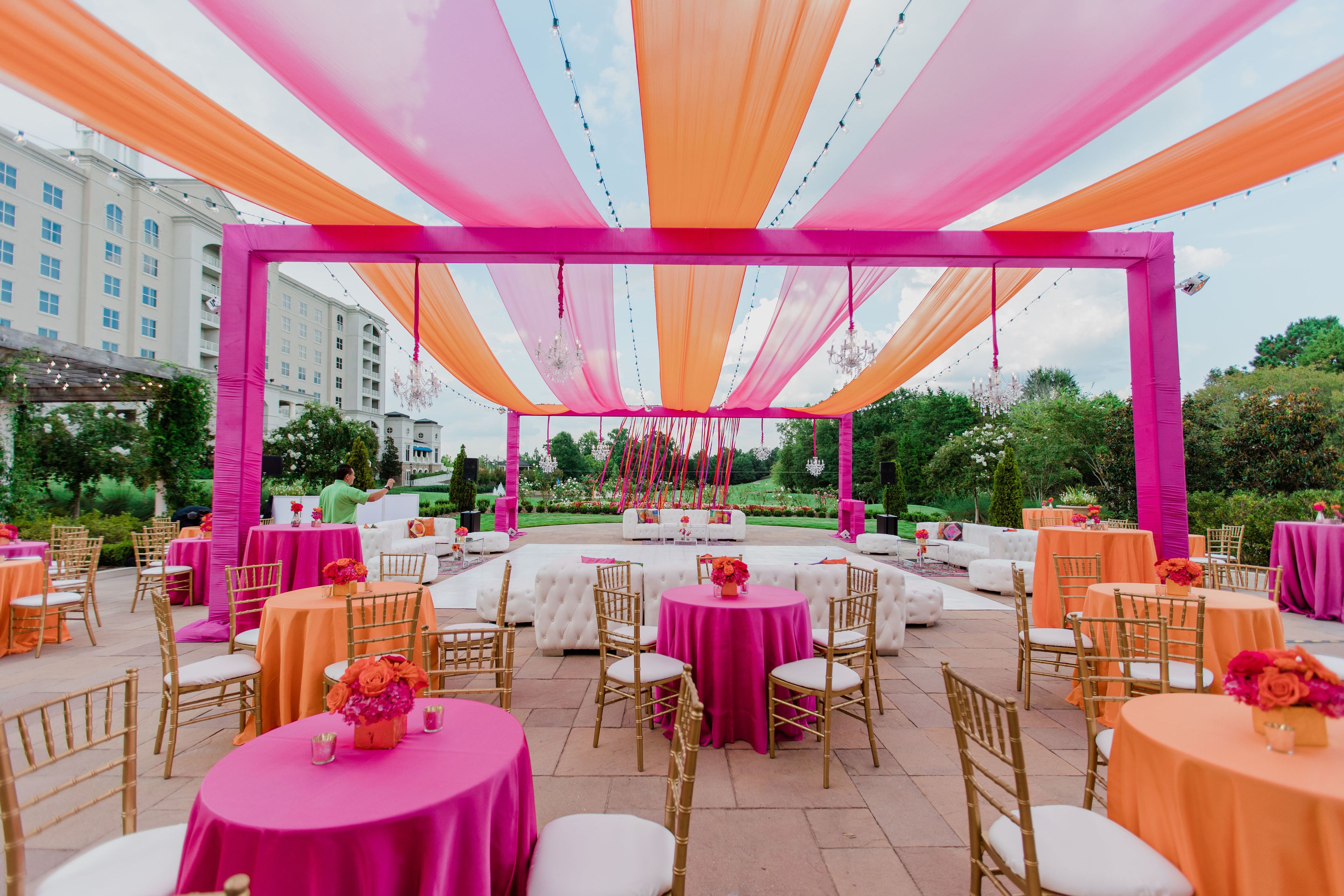 The Rose Garden, an event space at The Ballantyne, a Luxury Collection Hotel