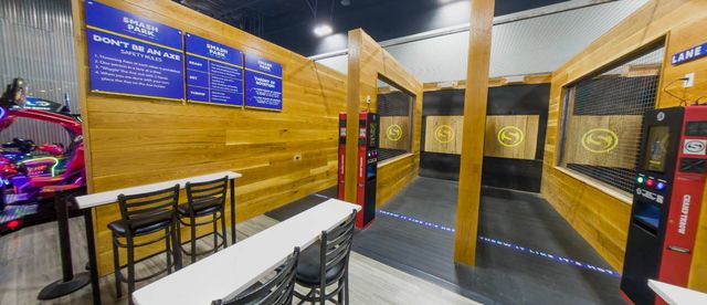 Featured photo from Axe Throwing Area