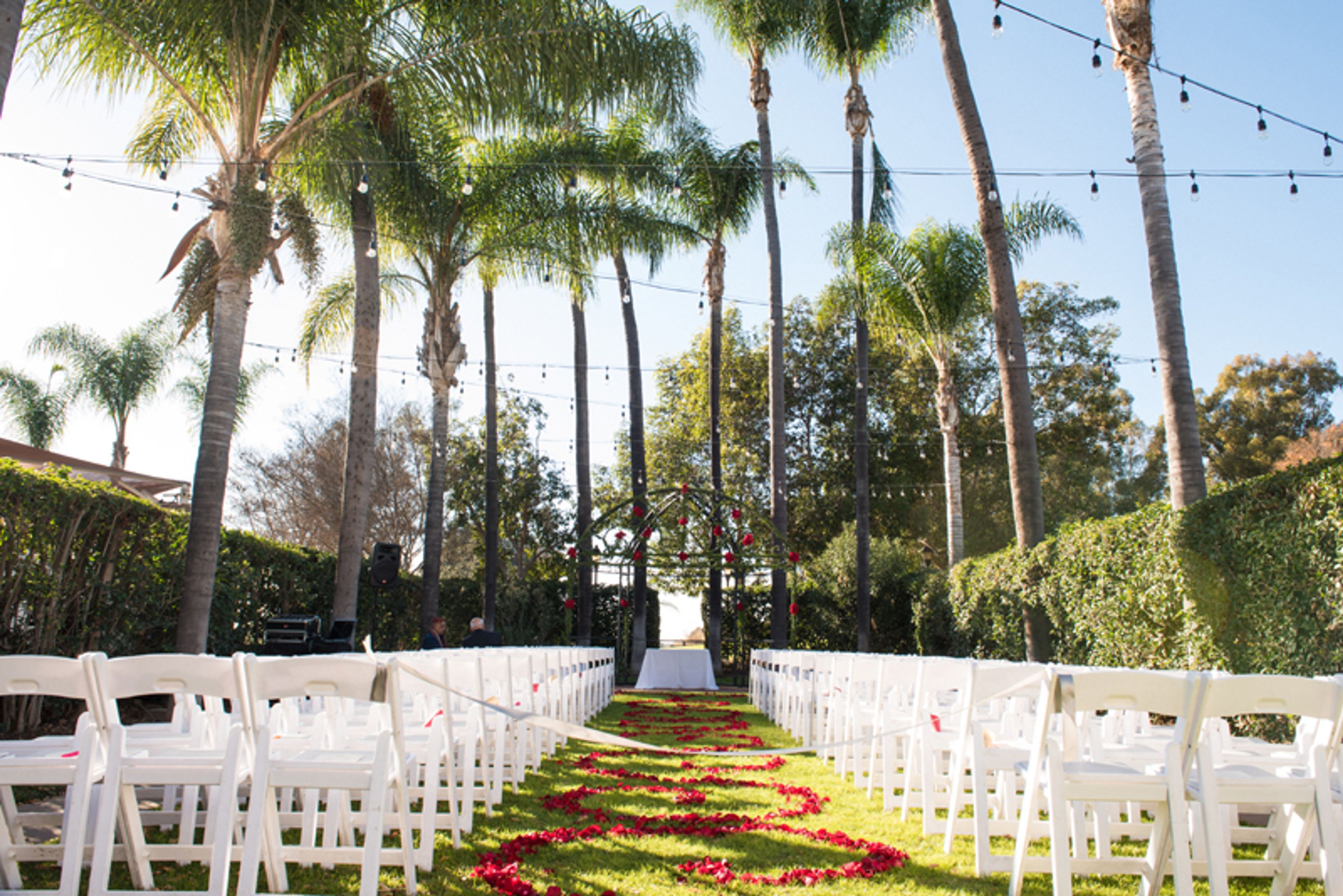 Italian Garden, an event space at Muckenthaler Mansion