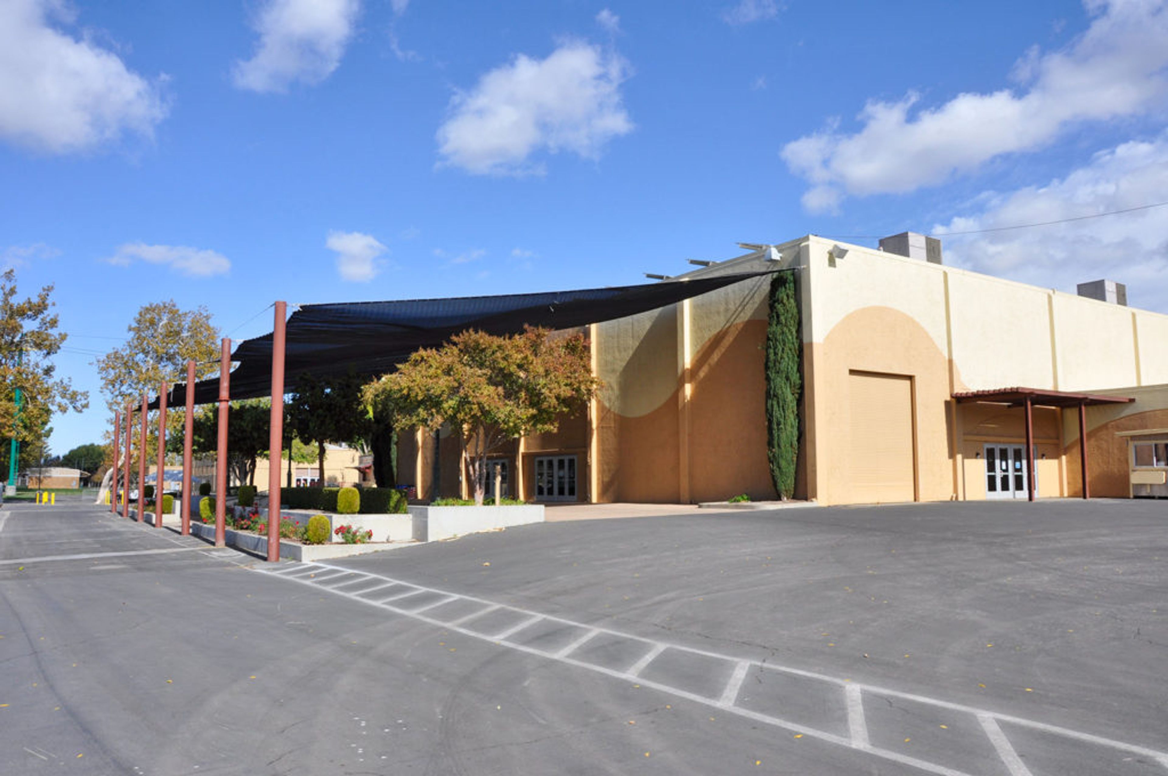 Building A, an event space at Alameda County Fairgrounds