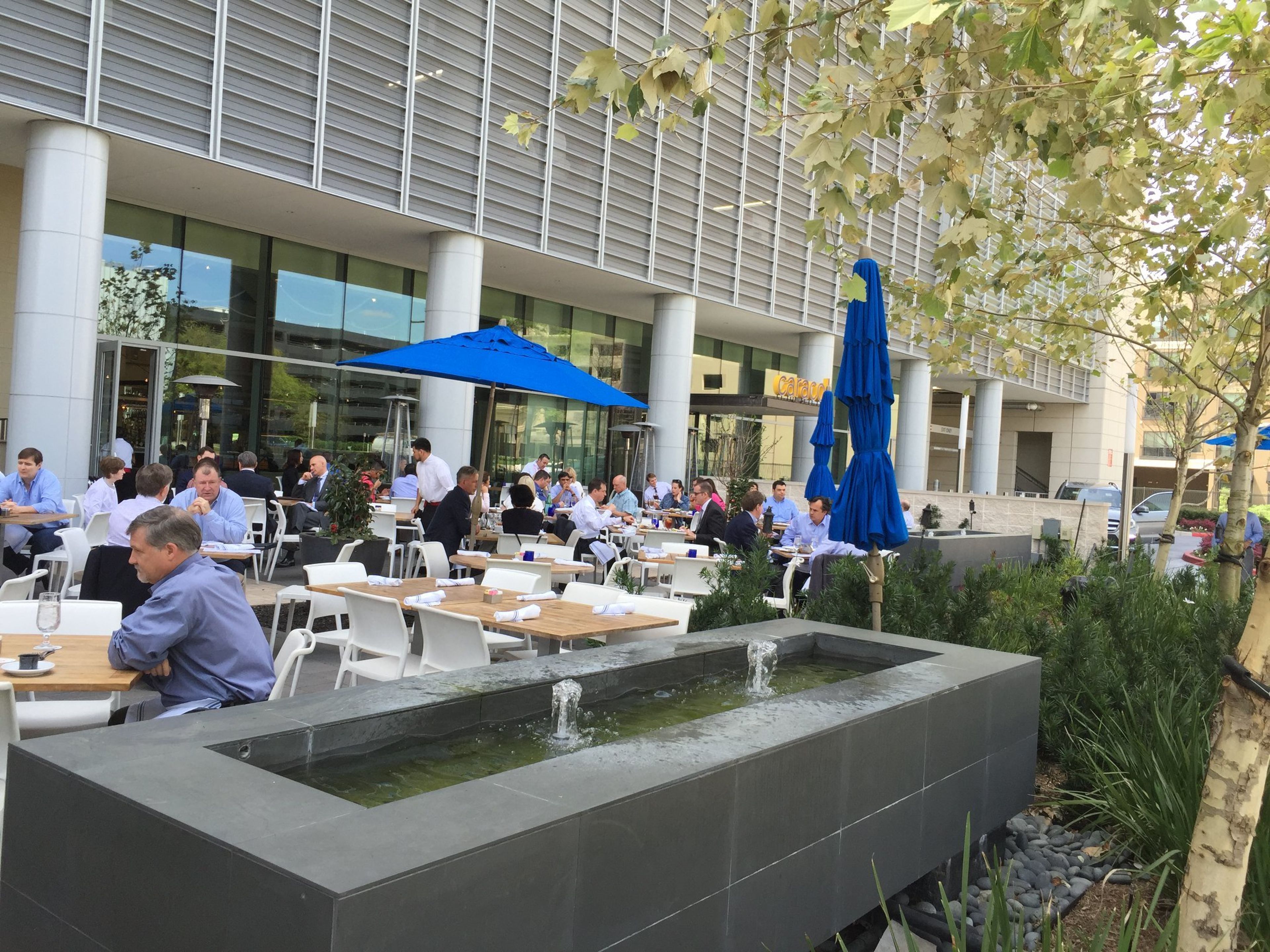 The Patio, an event space at Caracol