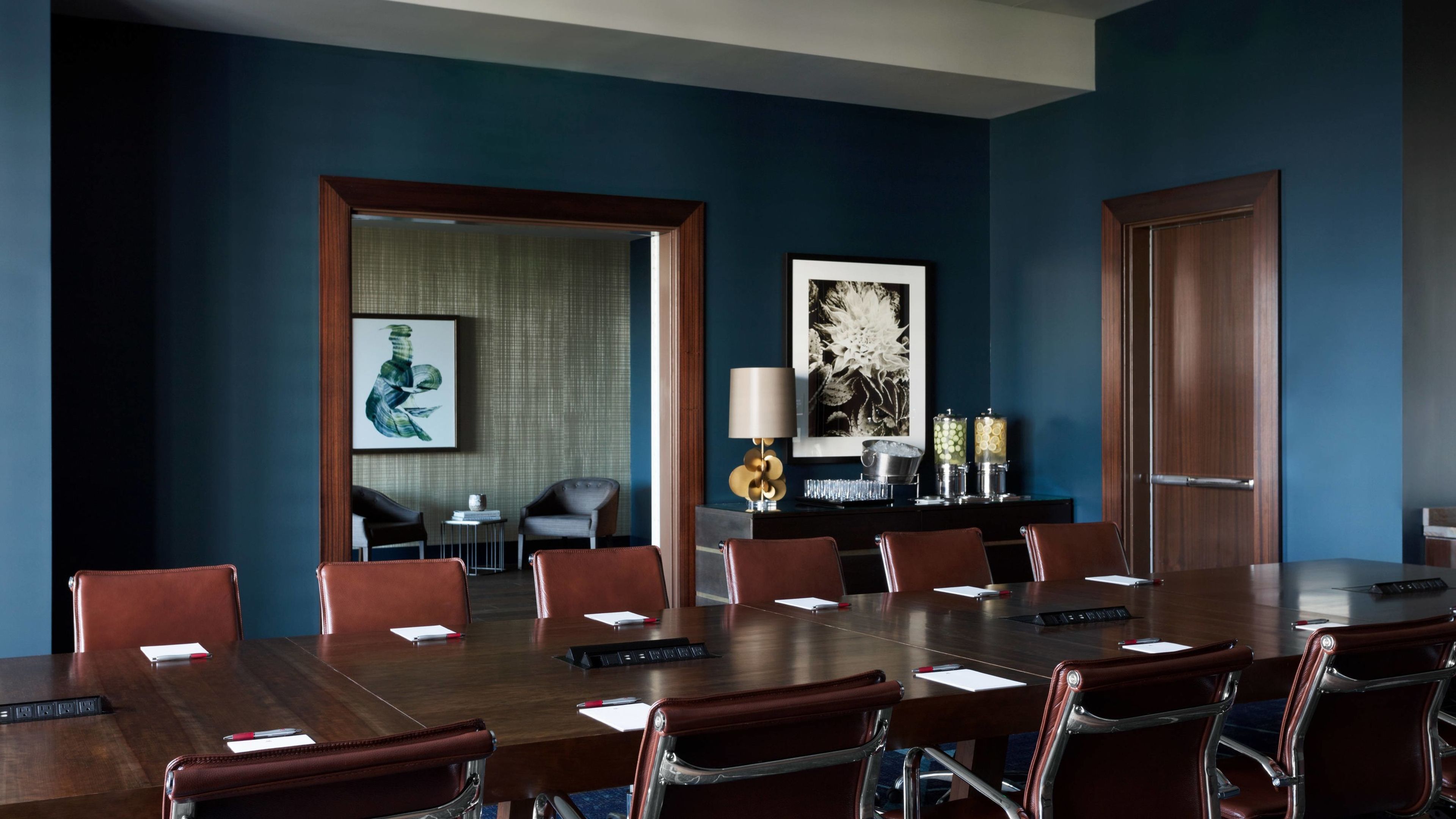 Parker Boardroom, an event space at Marriott Marquis Houston