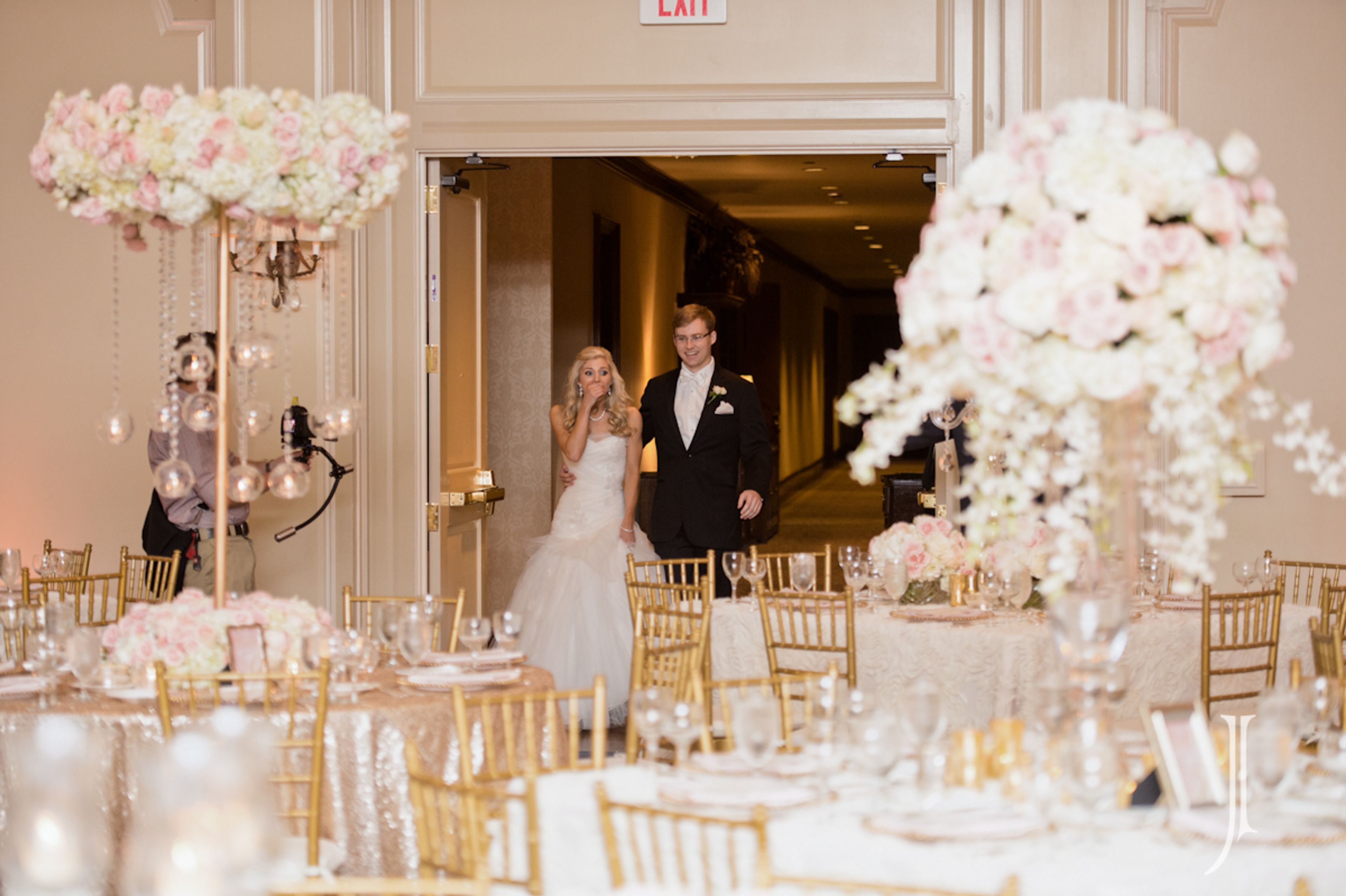 Grande Ballroom, an event space at The Houstonian Hotel Club & Spa