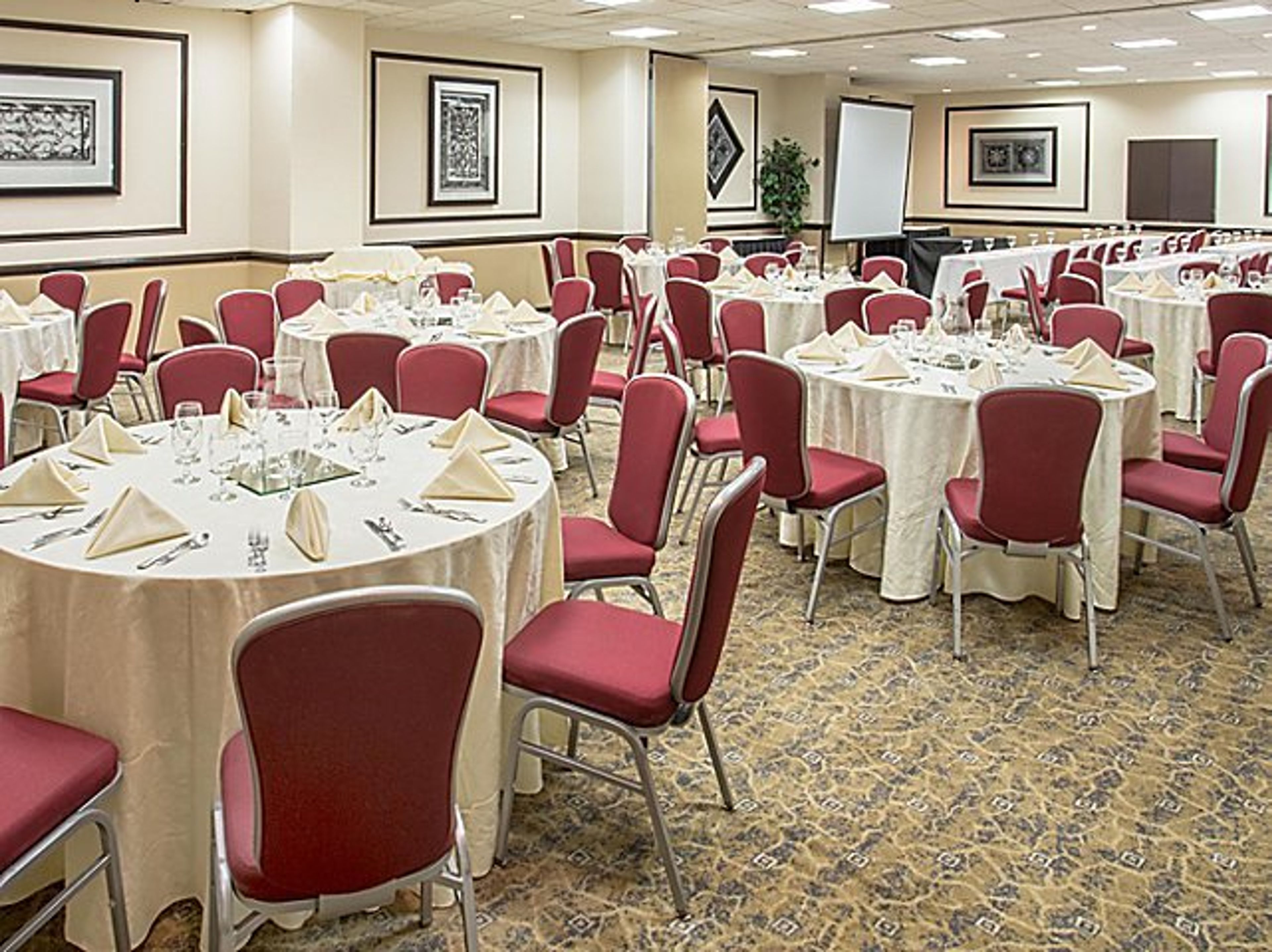 Ballroom, an event space at Crowne Plaza Suites Houston Near Sugar Land