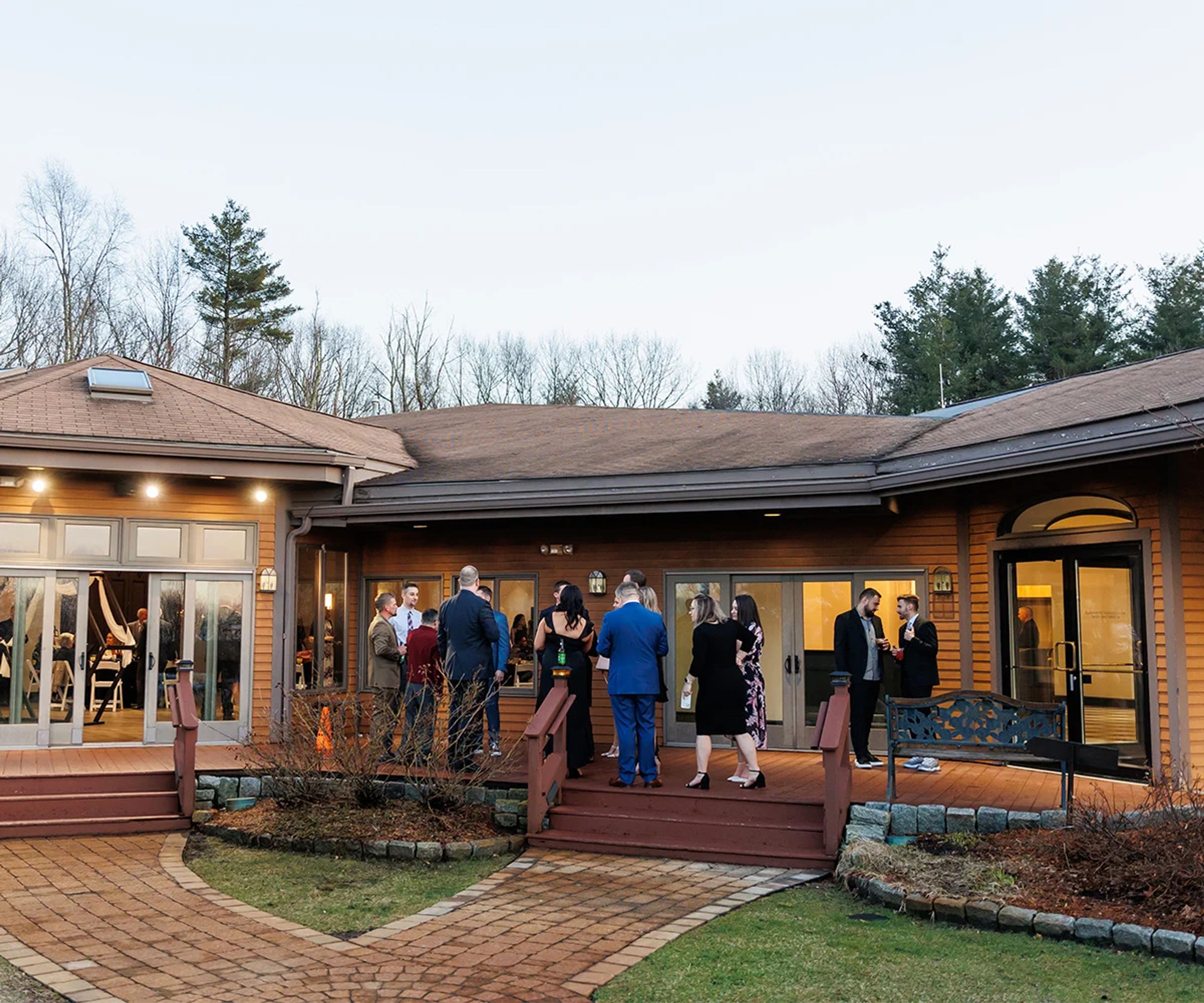 Wrap-around Deck / Patio Lounge, an event space at Granite Rose by Wedgewood Weddings