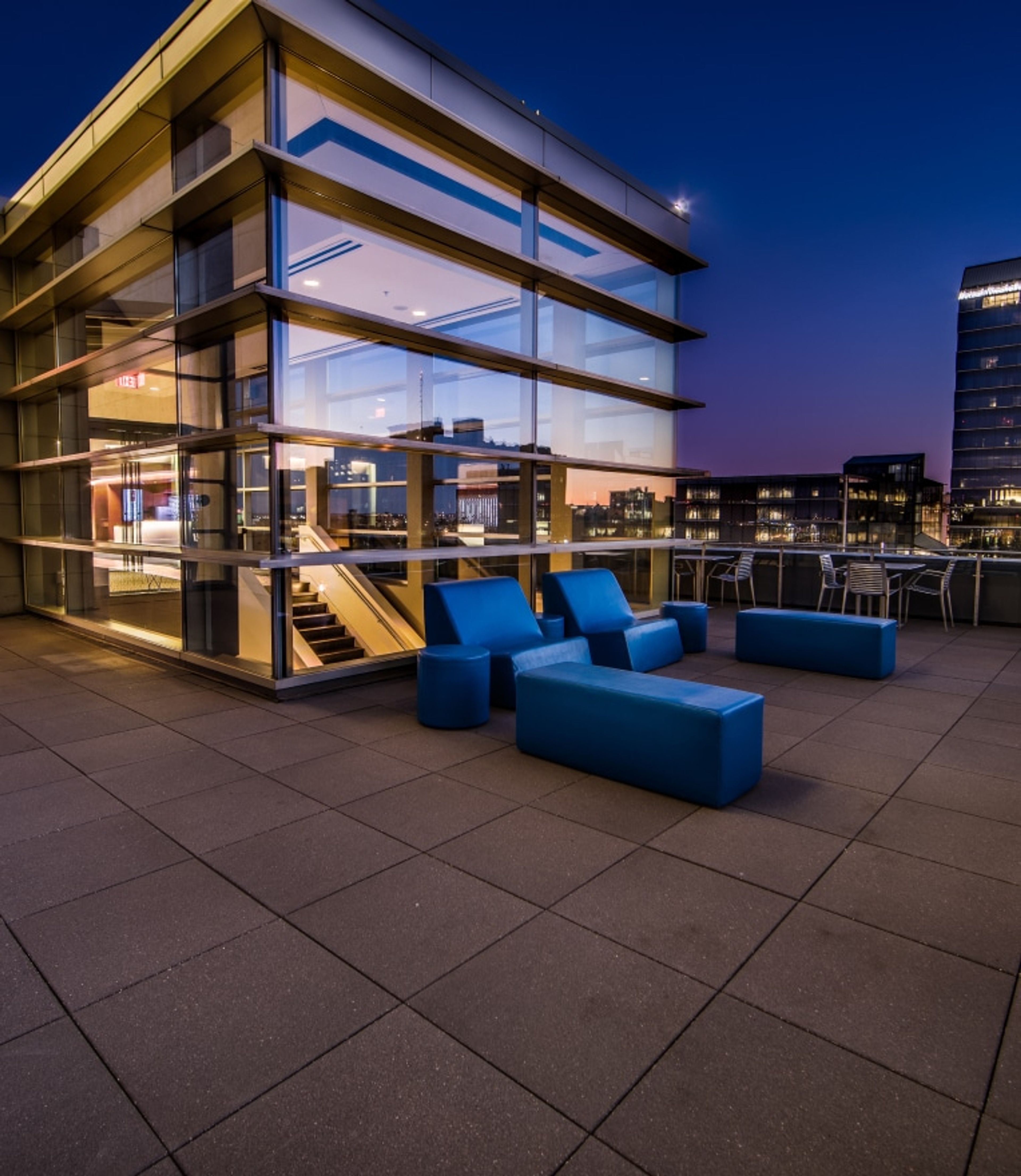 Skyview Terrace and Lounge, an event space at Holland Center