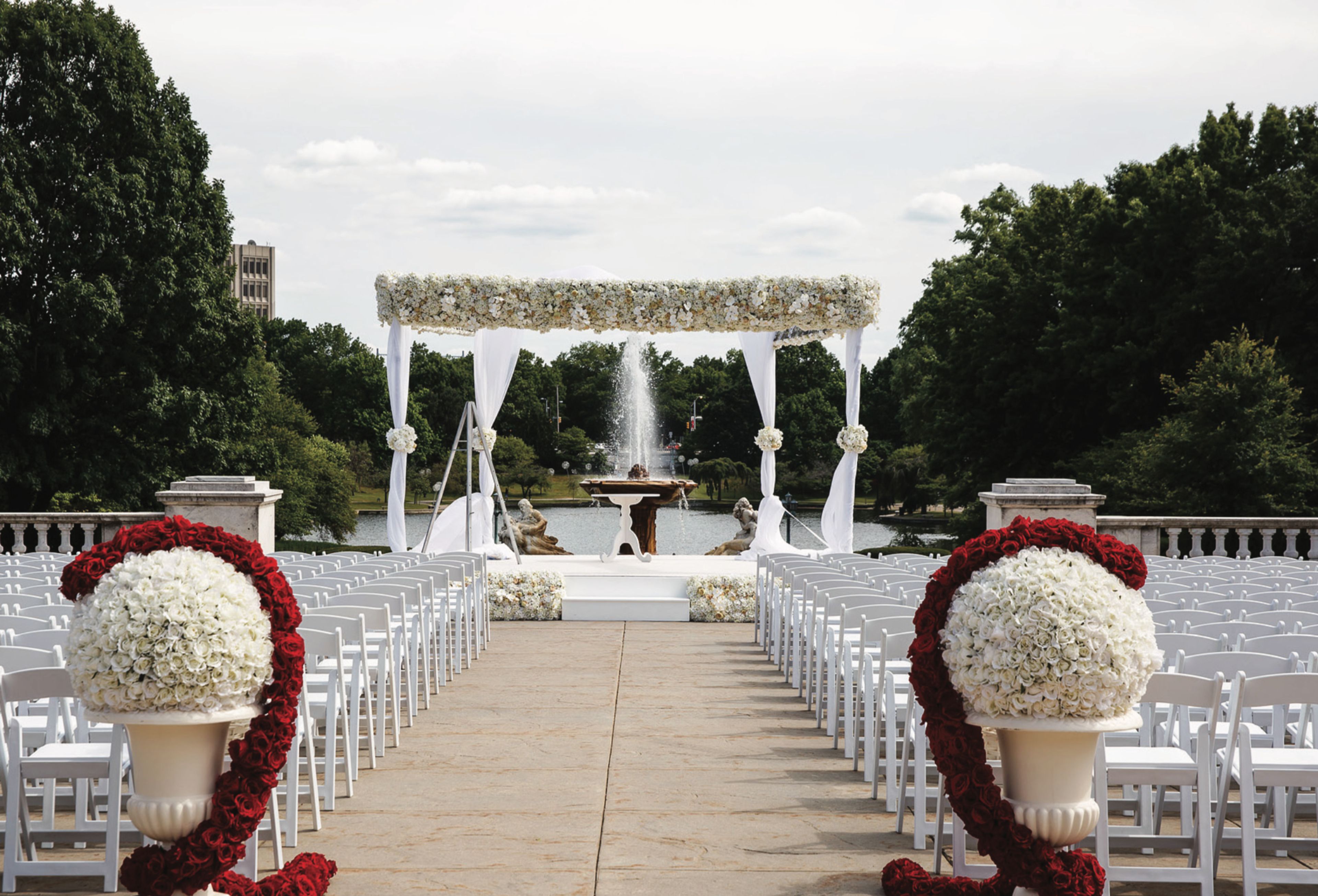 South Terrace, an event space at The Cleveland Museum of Art