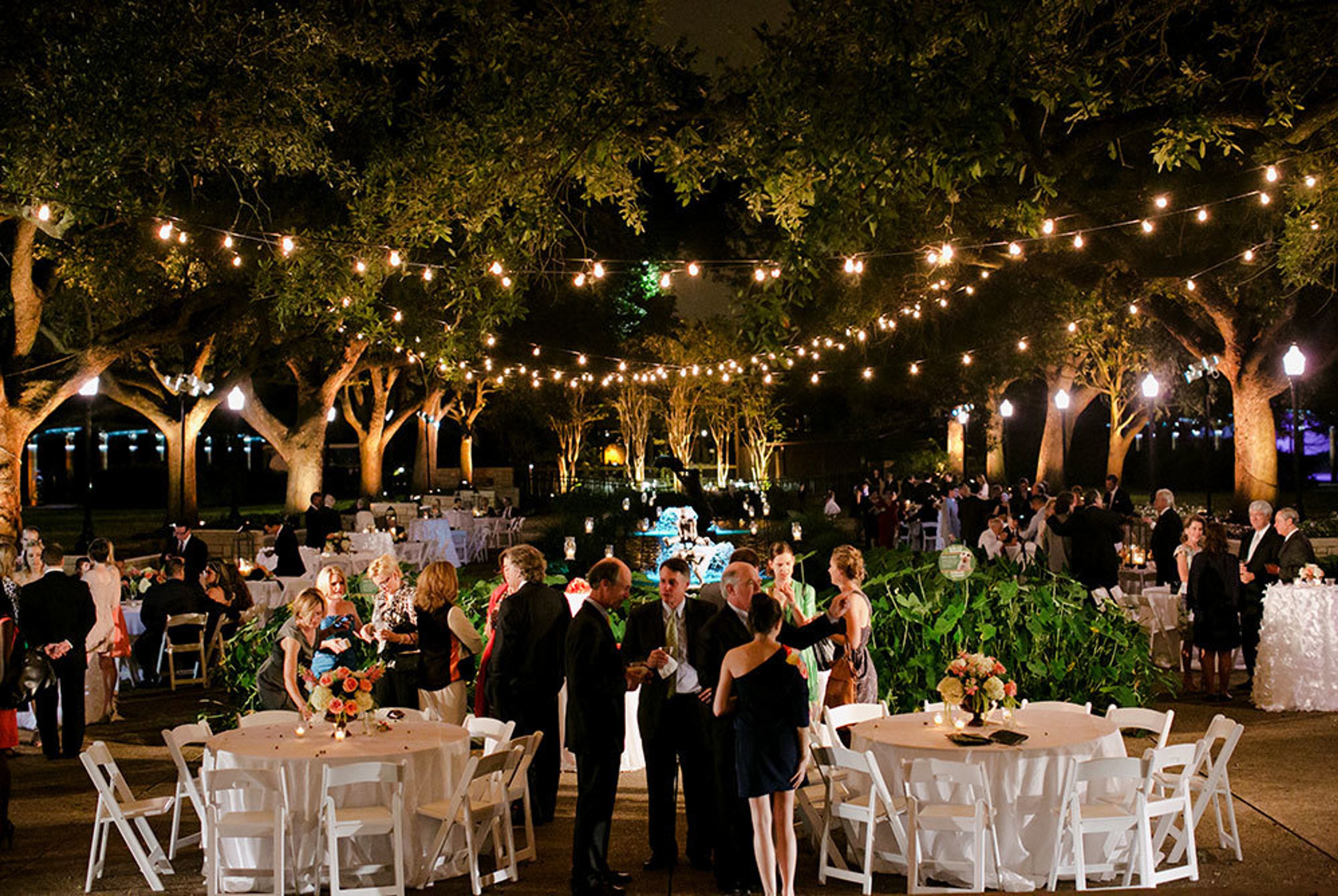Reflection Pool, an event space at Houston Zoo
