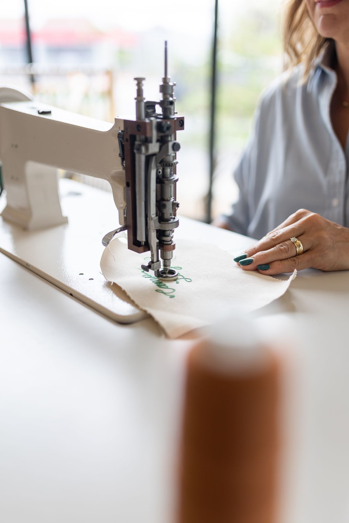 Custom embroidery at The Little Play Avenue