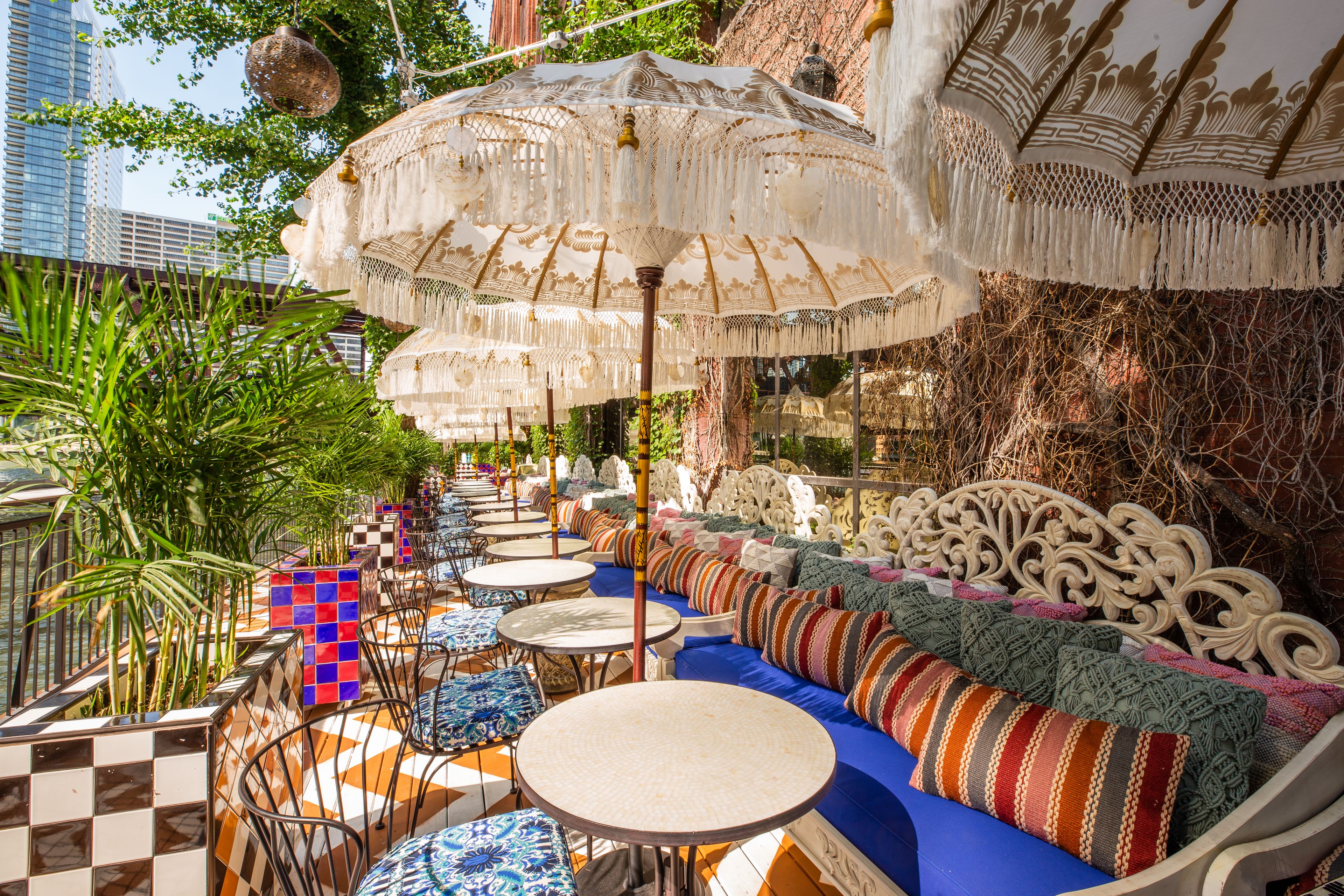 Exterior Riverfront Patio, an event space at Beatnik On The River