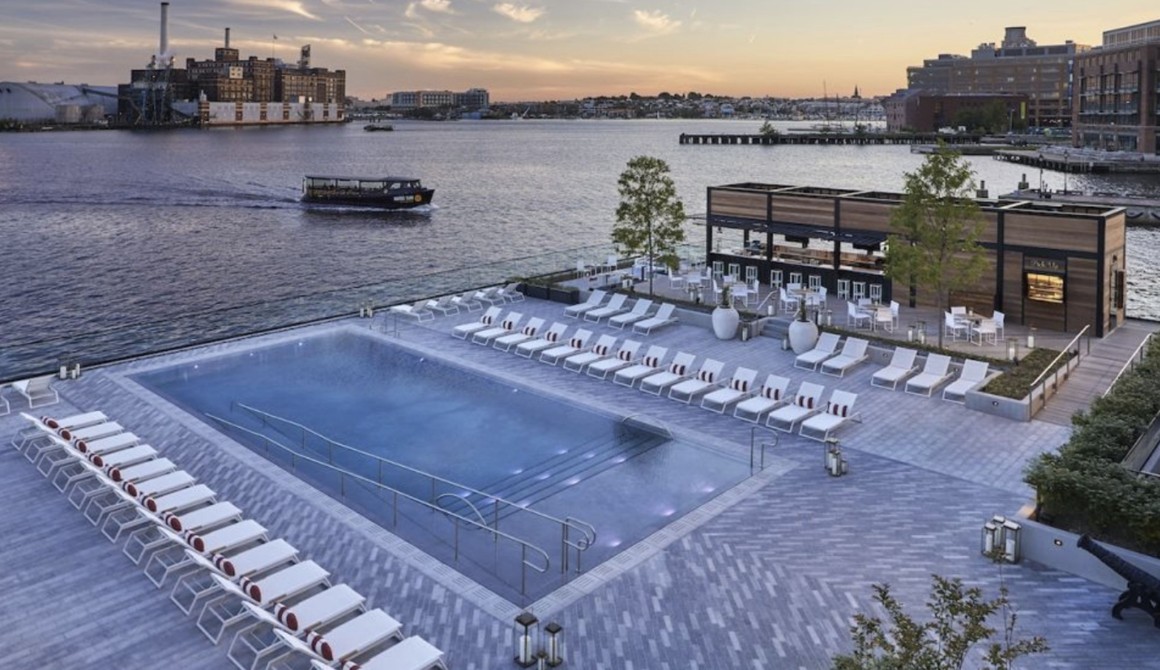 The Pool Deck, an event space at Pendry Baltimore
