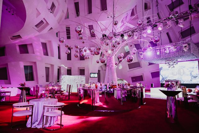 Featured photo from Inside This Glamorous 60th Birthday Party with Sculptural Florals and Mirrored Tables in Las Vegas