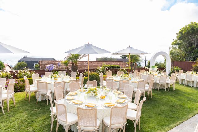 Featured photo from Experience this Outdoor Corporate Event with Fresh Citrus Accents and Garden Views