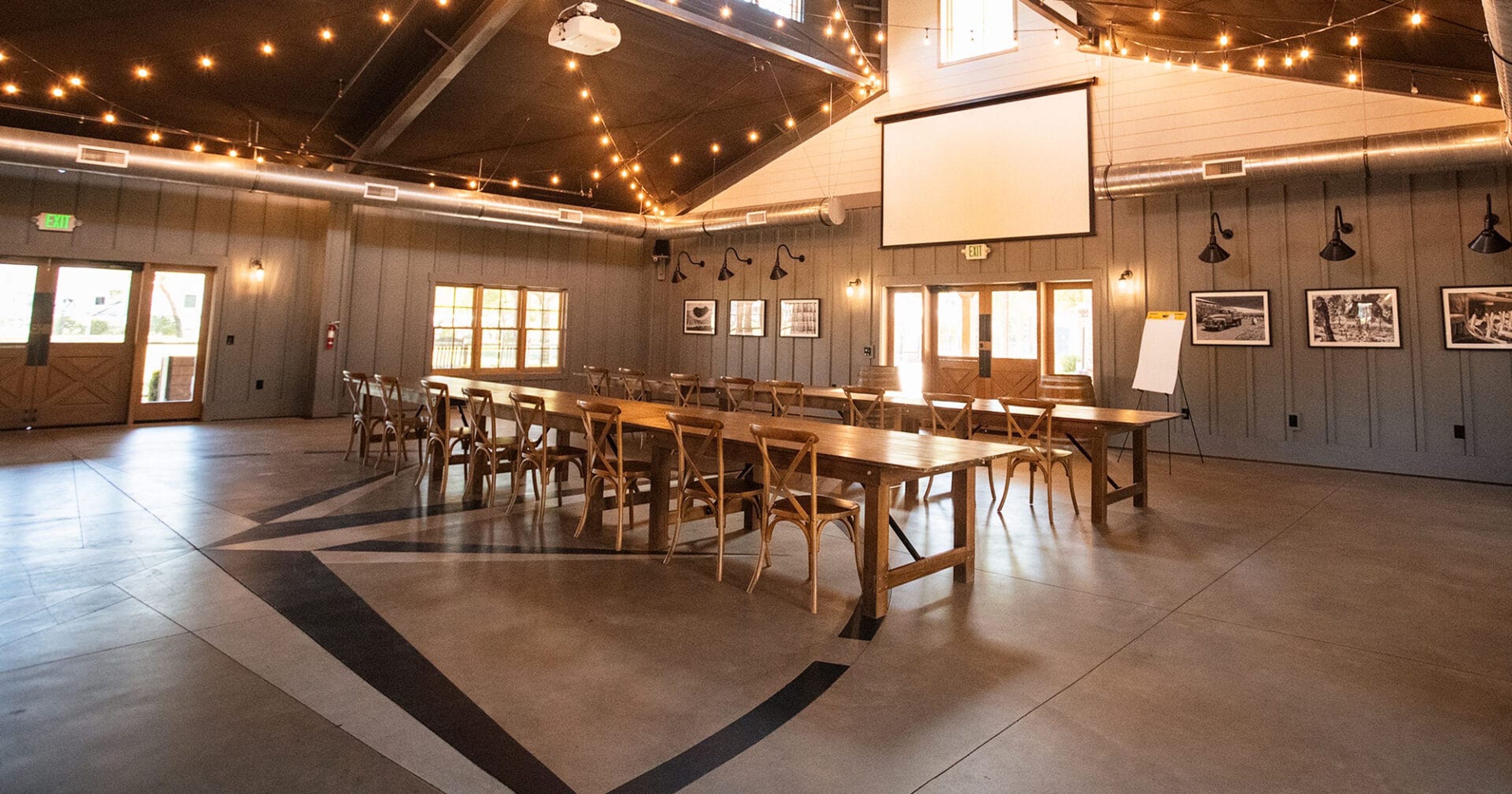 The Pavilion, an event space at Flying Flags Resort