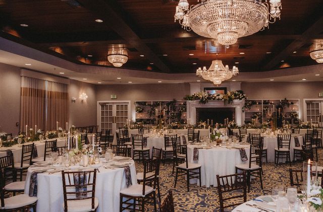 Featured photo from Celebrate This Romantic Mill Falls Wedding with Lush White Florals and Refined Lakeside Details