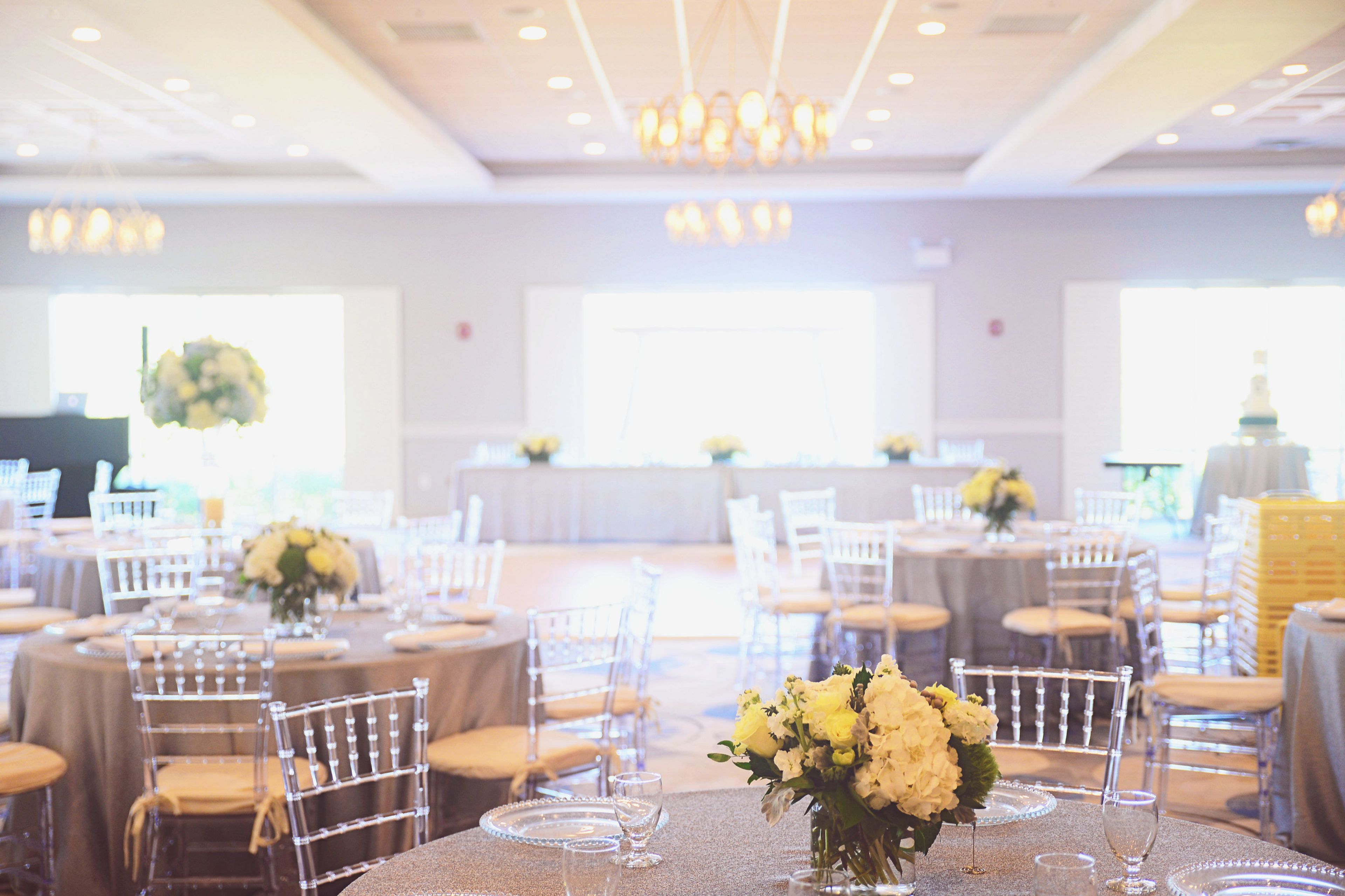 The Ballroom, an event space at Rosebrook Event Center