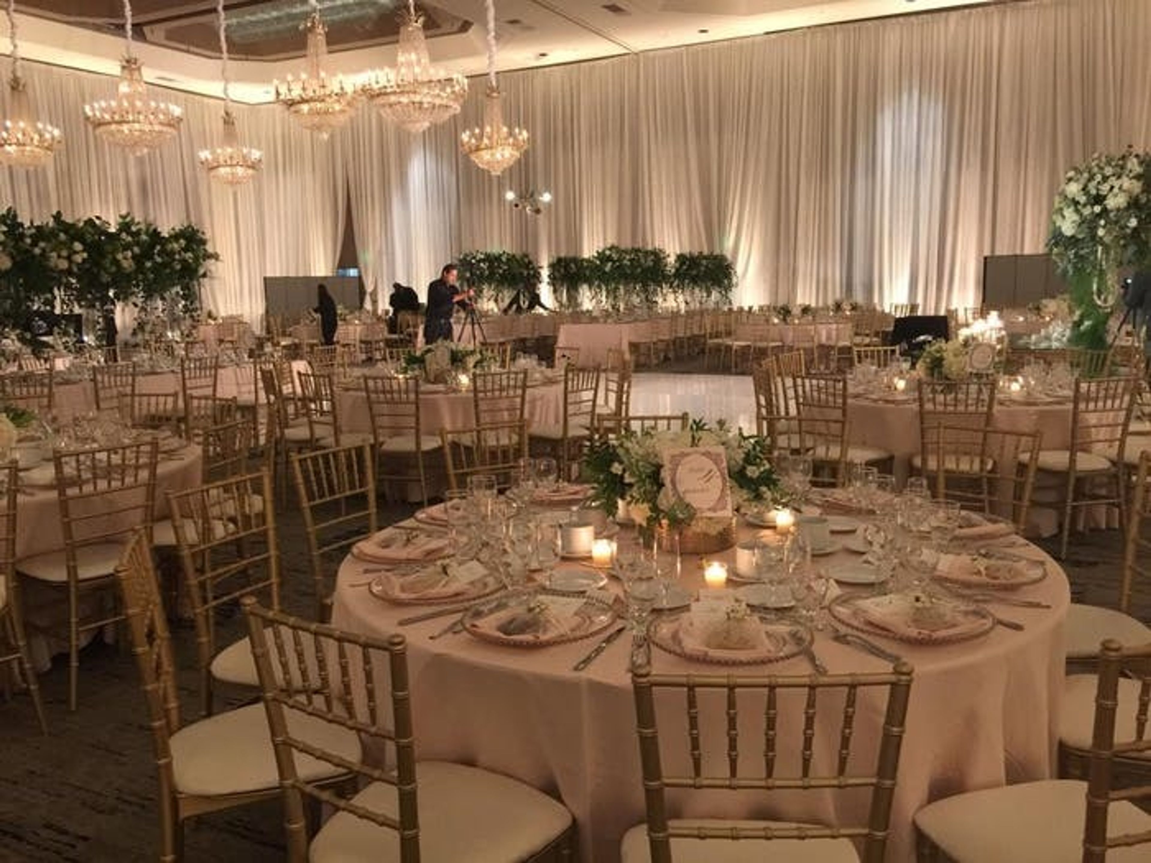 Grand Sierra Ballroom, an event space at Hilton Los Angeles-Universal City