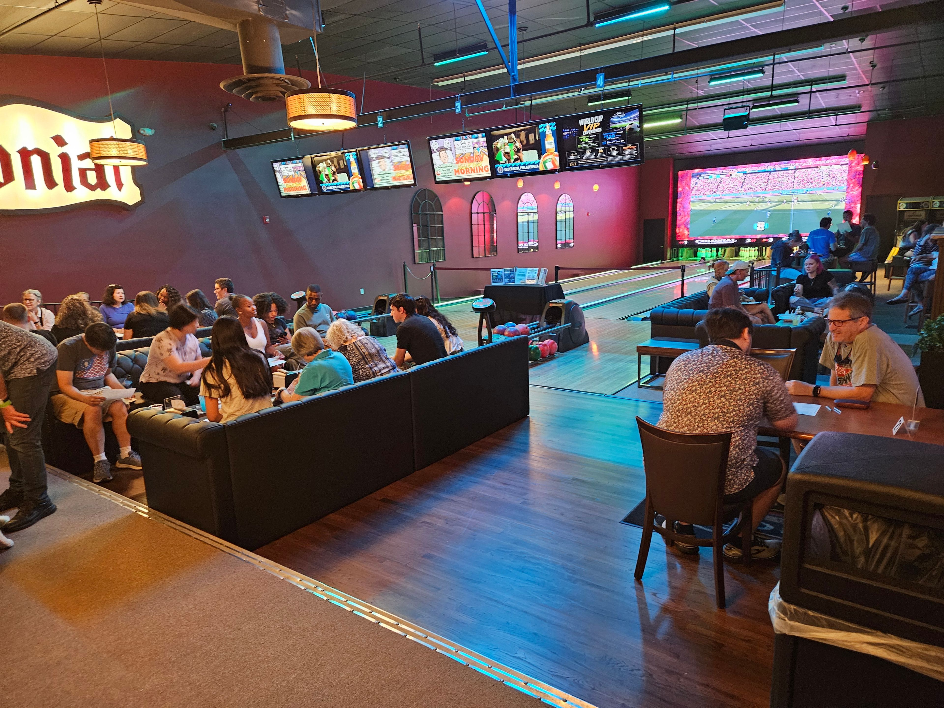 Private VIP Suite, an event space at Colonial Bowling & Entertainment