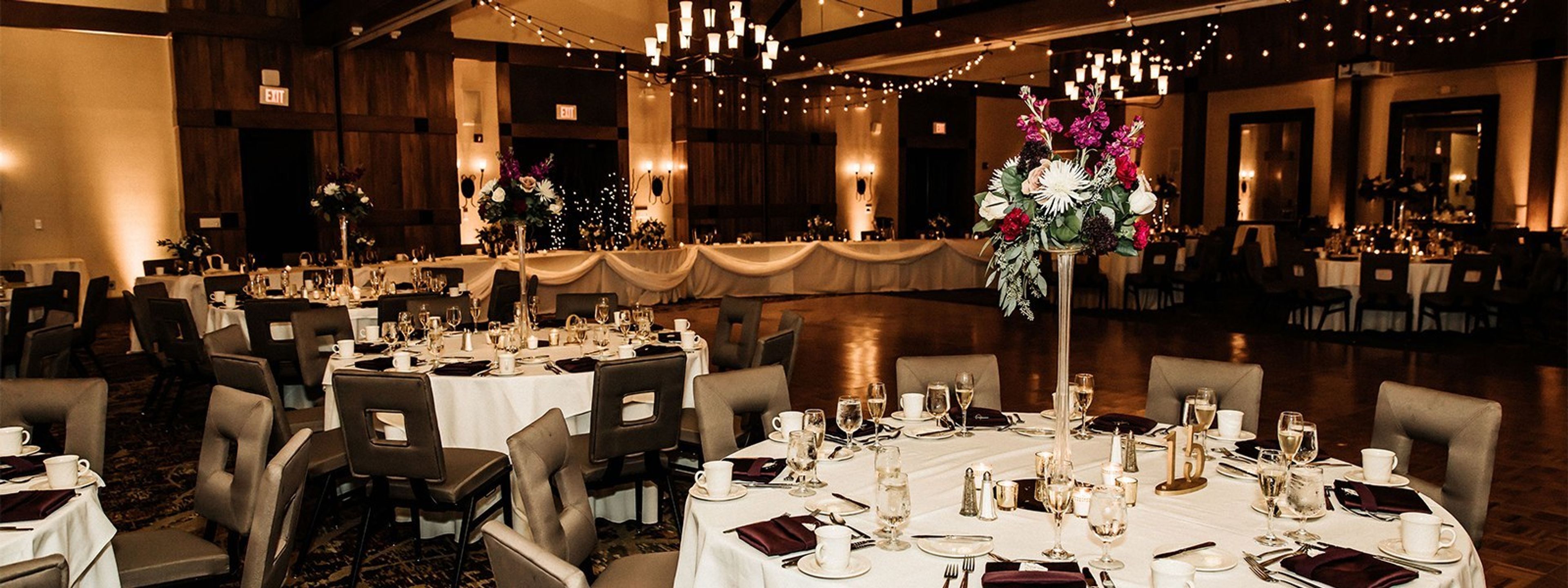 The Mountain Ballroom, an event space at Bear Creek Mountain Resort & Conference Center