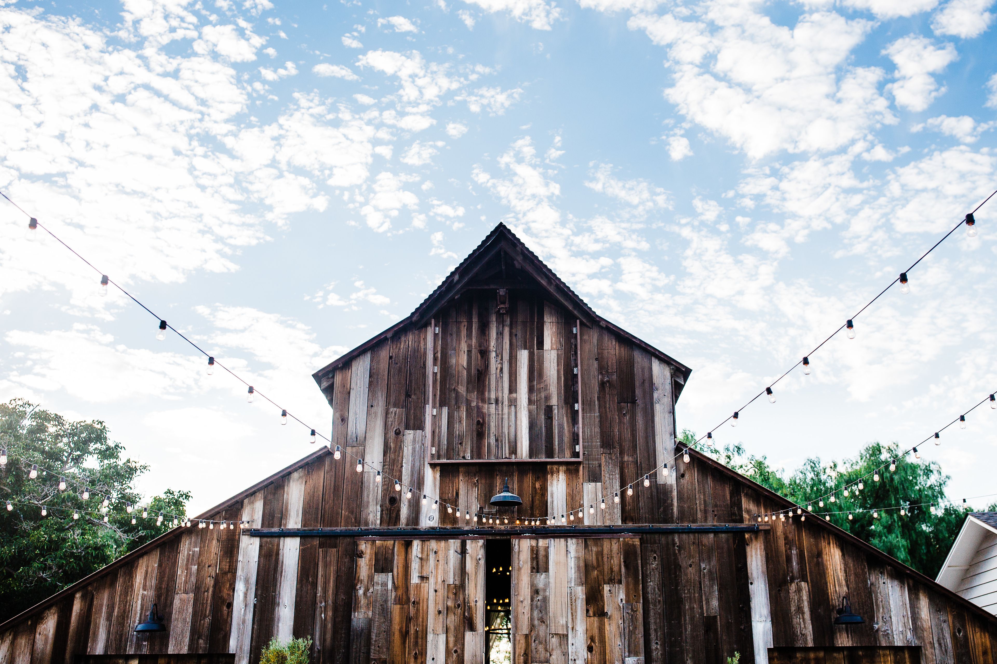 The Barn & Courtyard, an event space at Greengate Ranch & Vineyard