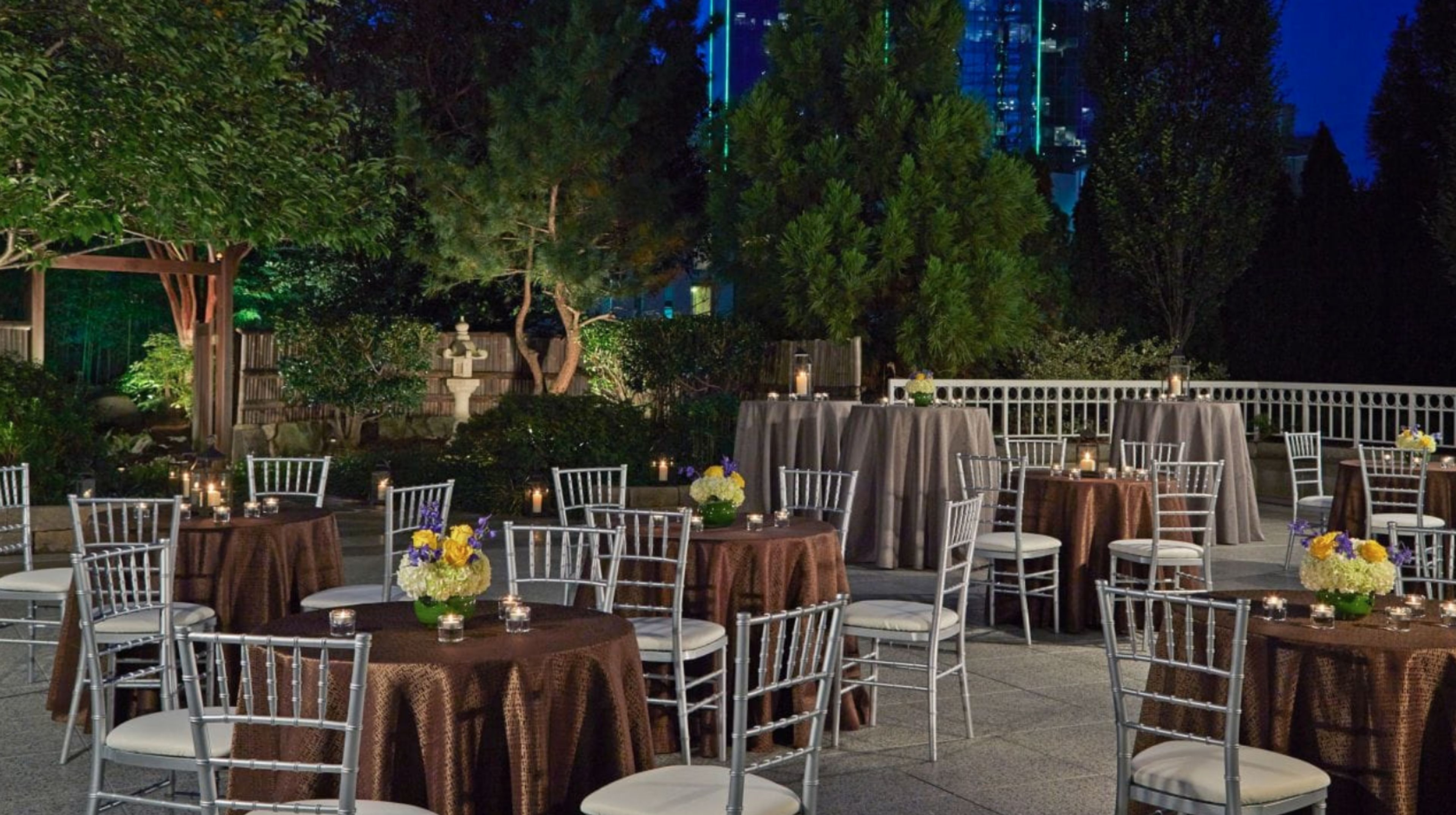 West Terrace/East Terrace, an event space at Grand Hyatt Atlanta in Buckhead
