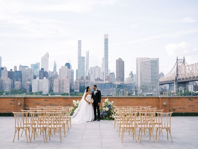 Featured photo from Step Into this Rooftop Wedding with Warm Summer Palettes and City Views at The Bordone LIC