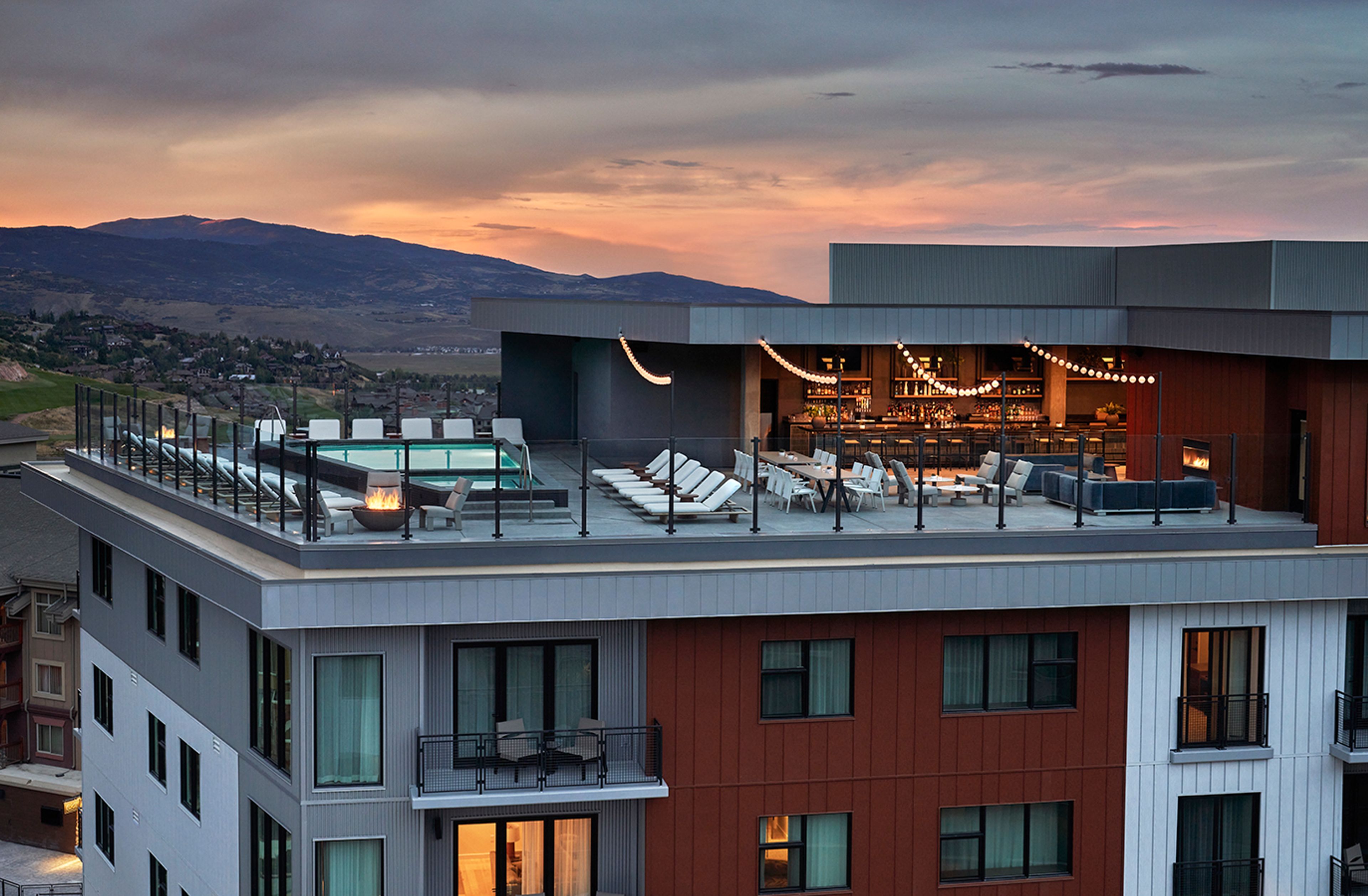 The Pool House, an event space at Pendry Park City