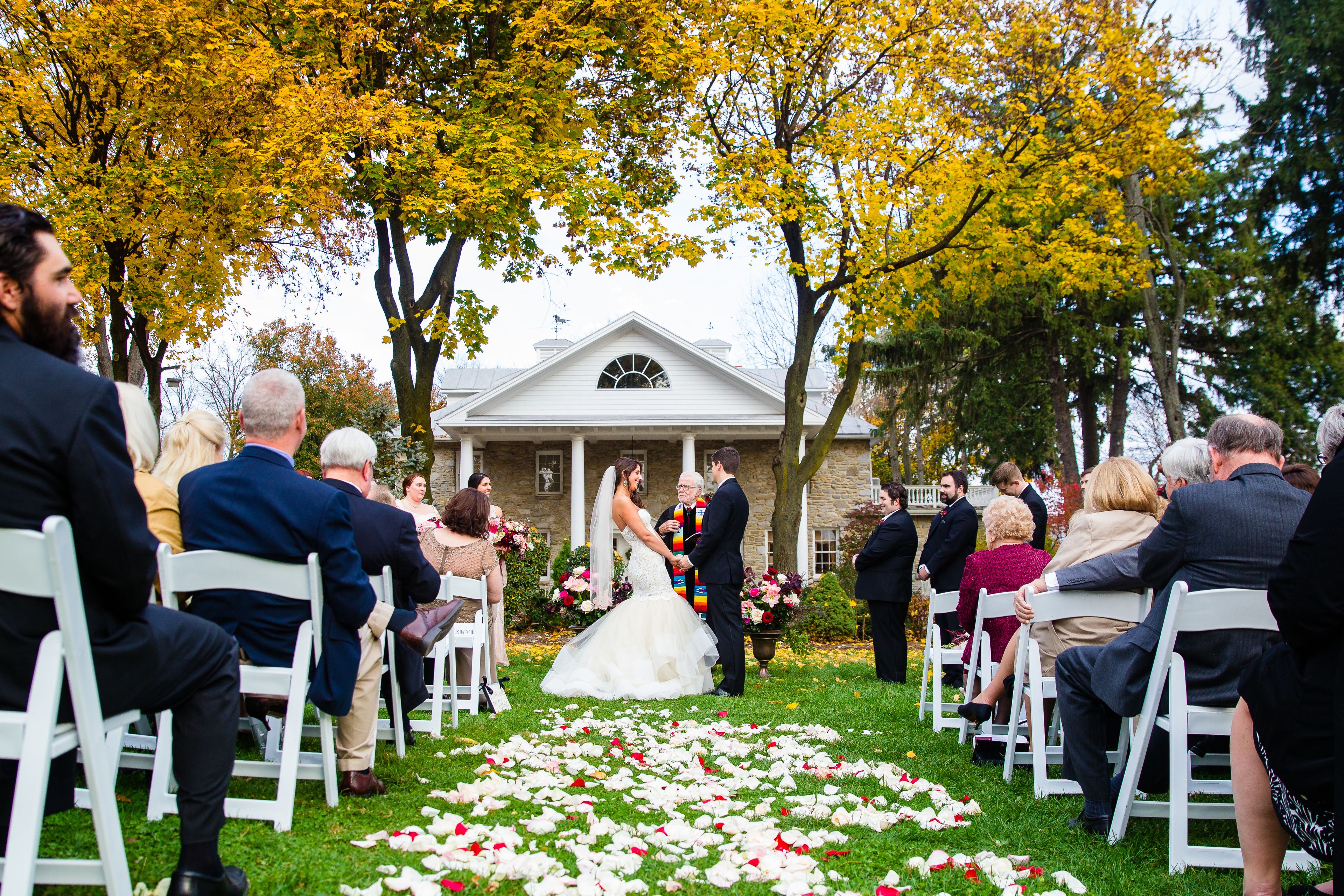 The North Lawn, an event space at Linwood Estate