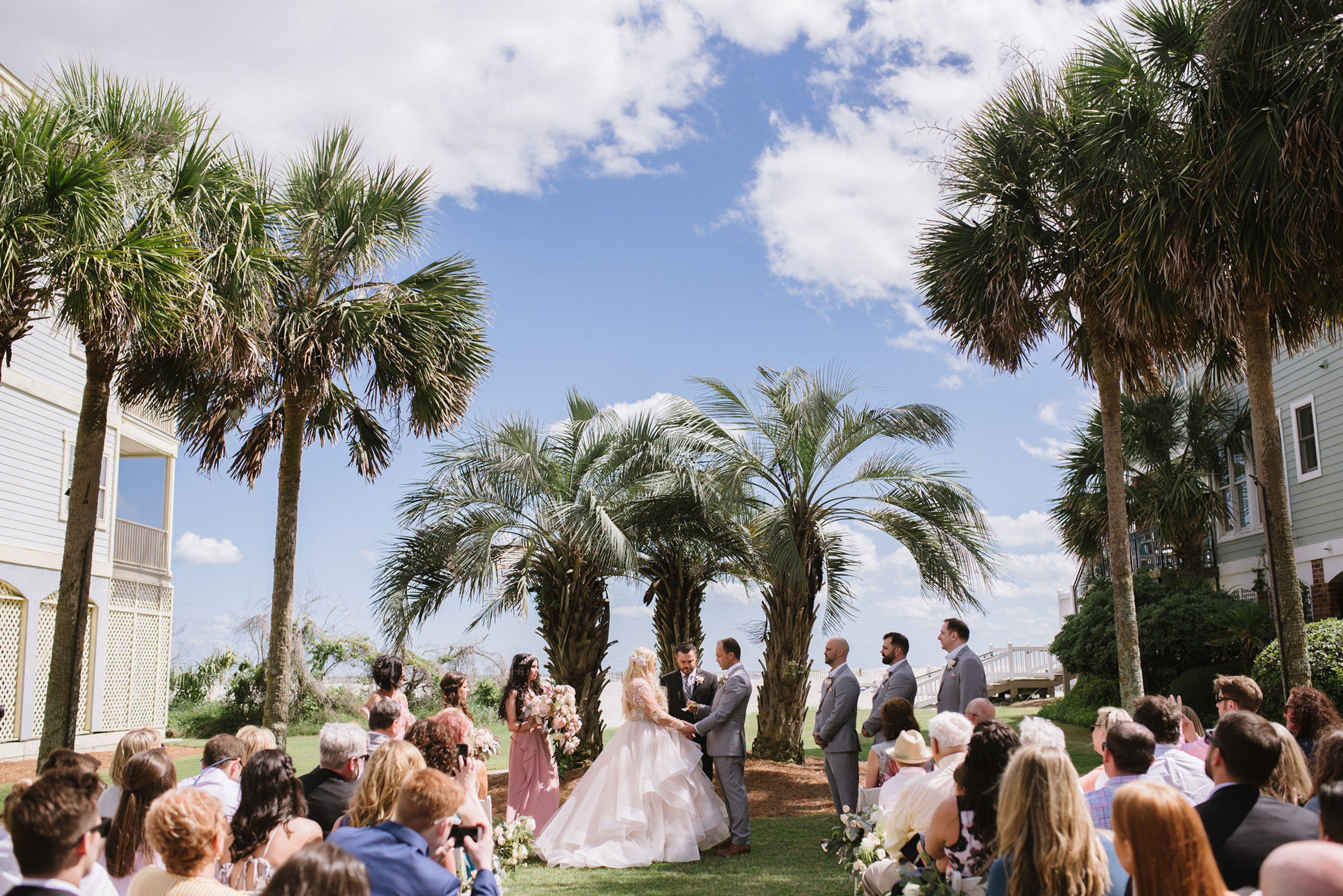Croquet Lawns, an event space at Wild Dunes Resort