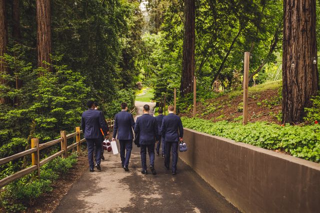 Featured photo from Meagan and Ying's Nestldown Wedding