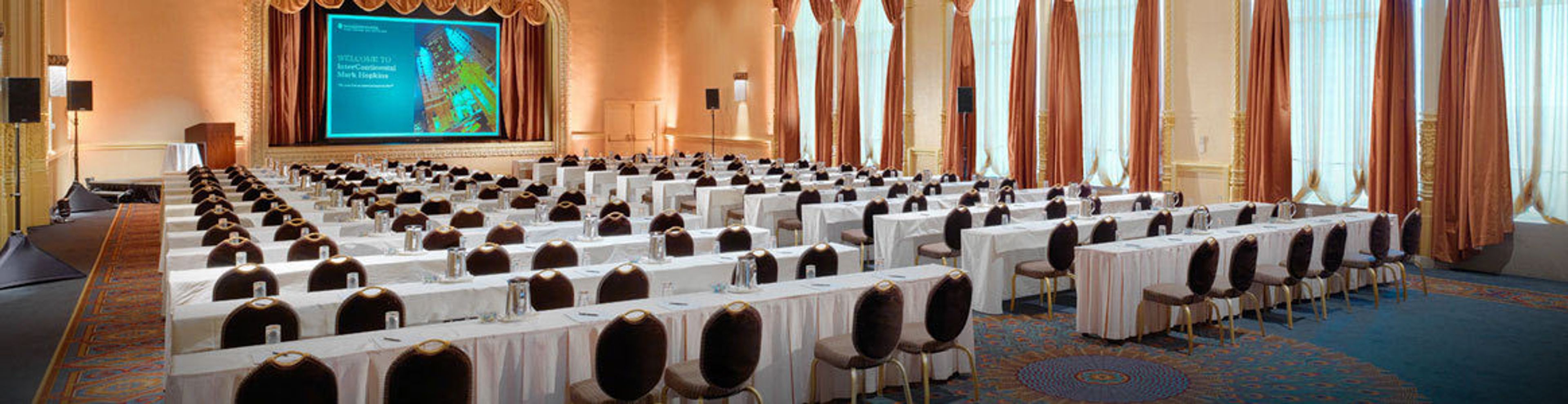 Six Continents and GDS, an event space at InterContinental Mark Hopkins San Francisco