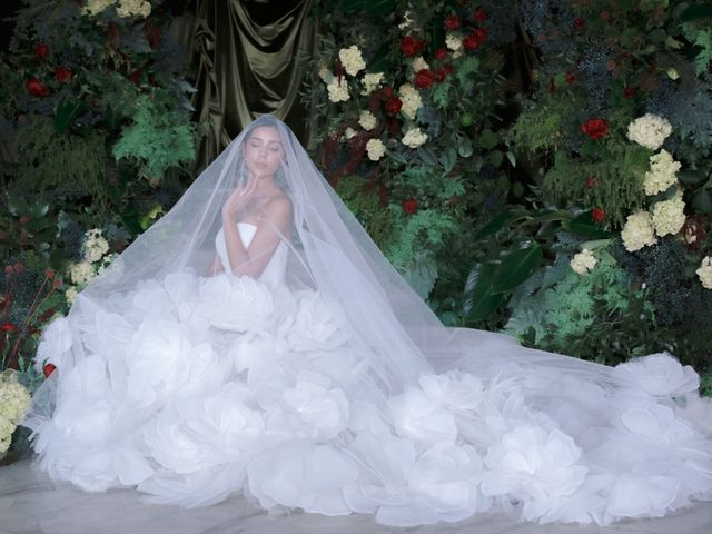 Featured photo from Take In This Jewel-Toned St. Louis Wedding with Velvet Green Draping and Abundant Blooms