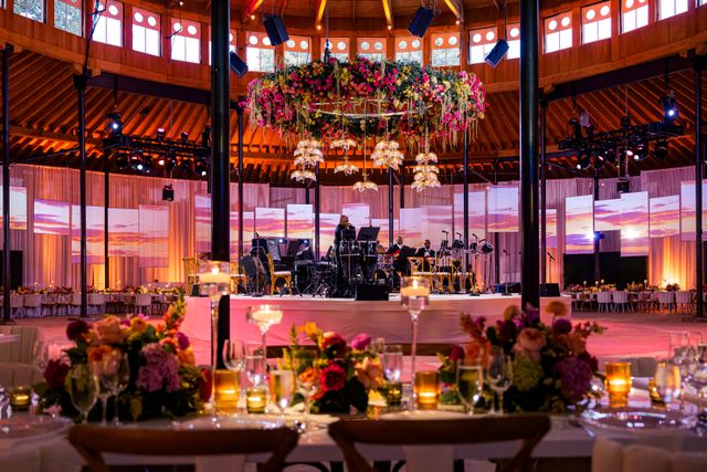 Featured photo from This 75th Birthday Celebration at the DuSable Museum Came to Life with Bright Florals and Sculptural Hanging Installations