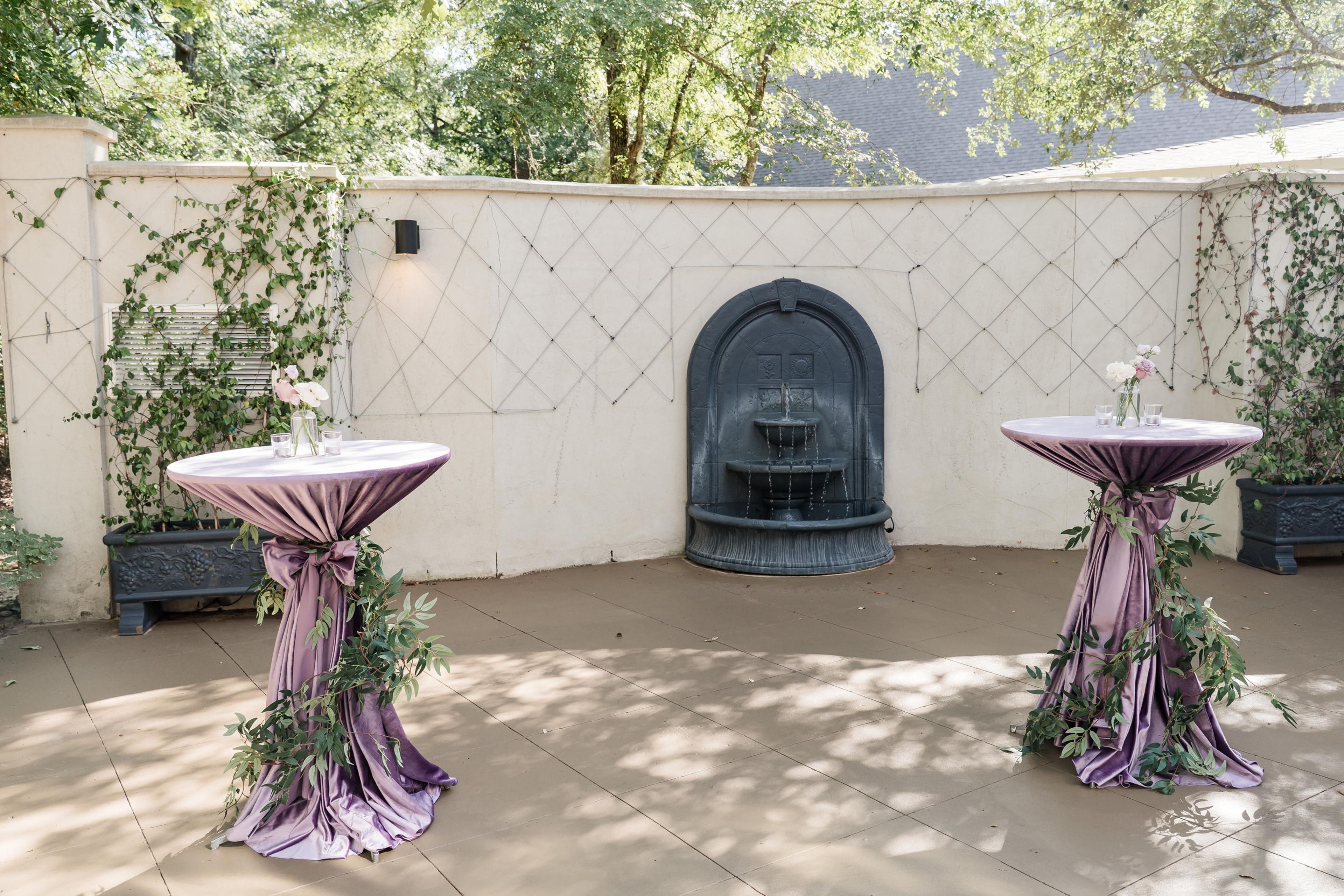 The Courtyard, an event space at Ashton Gardens North Houston