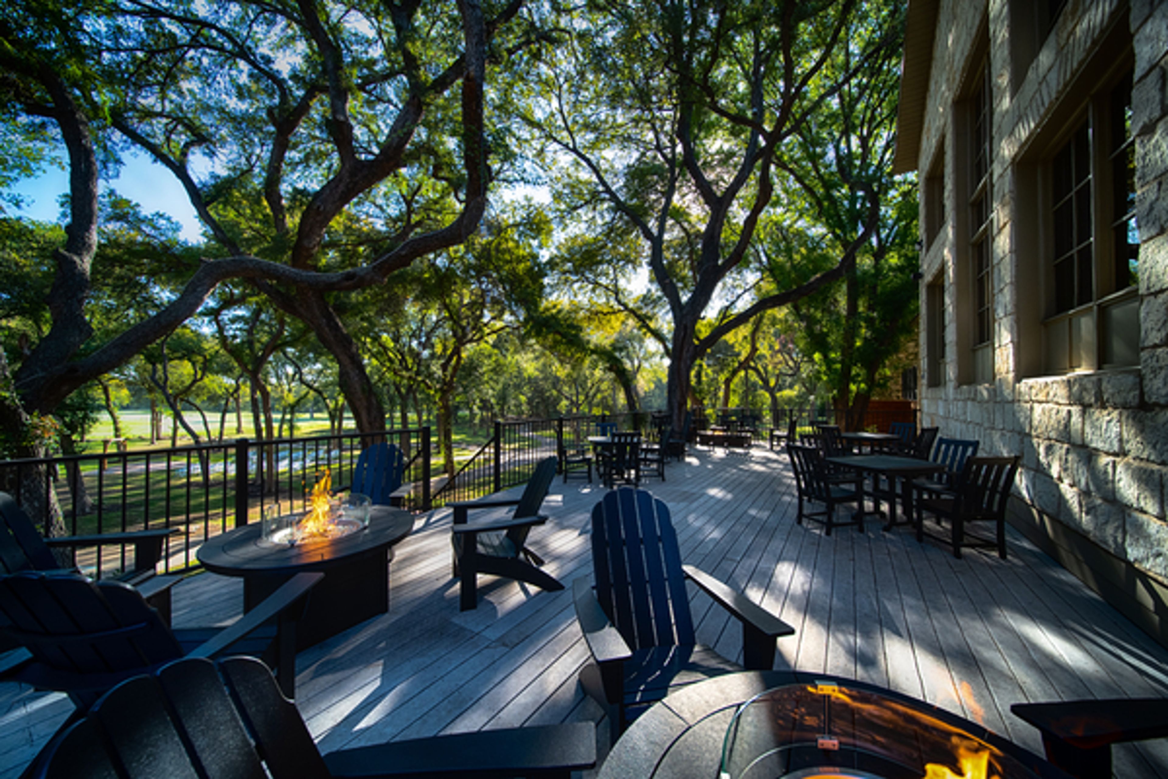 The Ivy Patio, an event space at The Golf Club at Fossil Creek